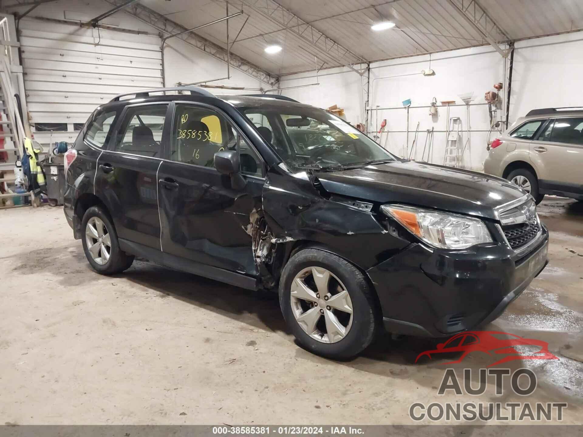 SUBARU FORESTER 2016 - JF2SJABC5GH476227