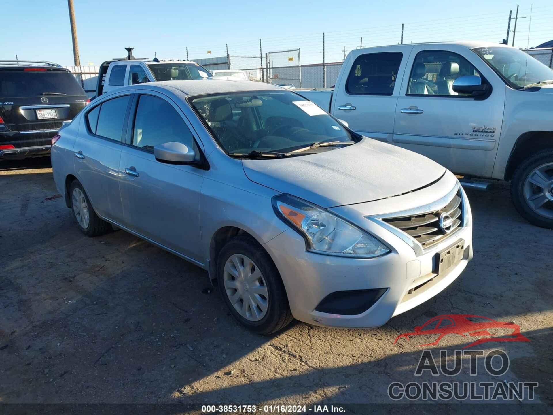 NISSAN VERSA 2016 - 3N1CN7AP7GL911252