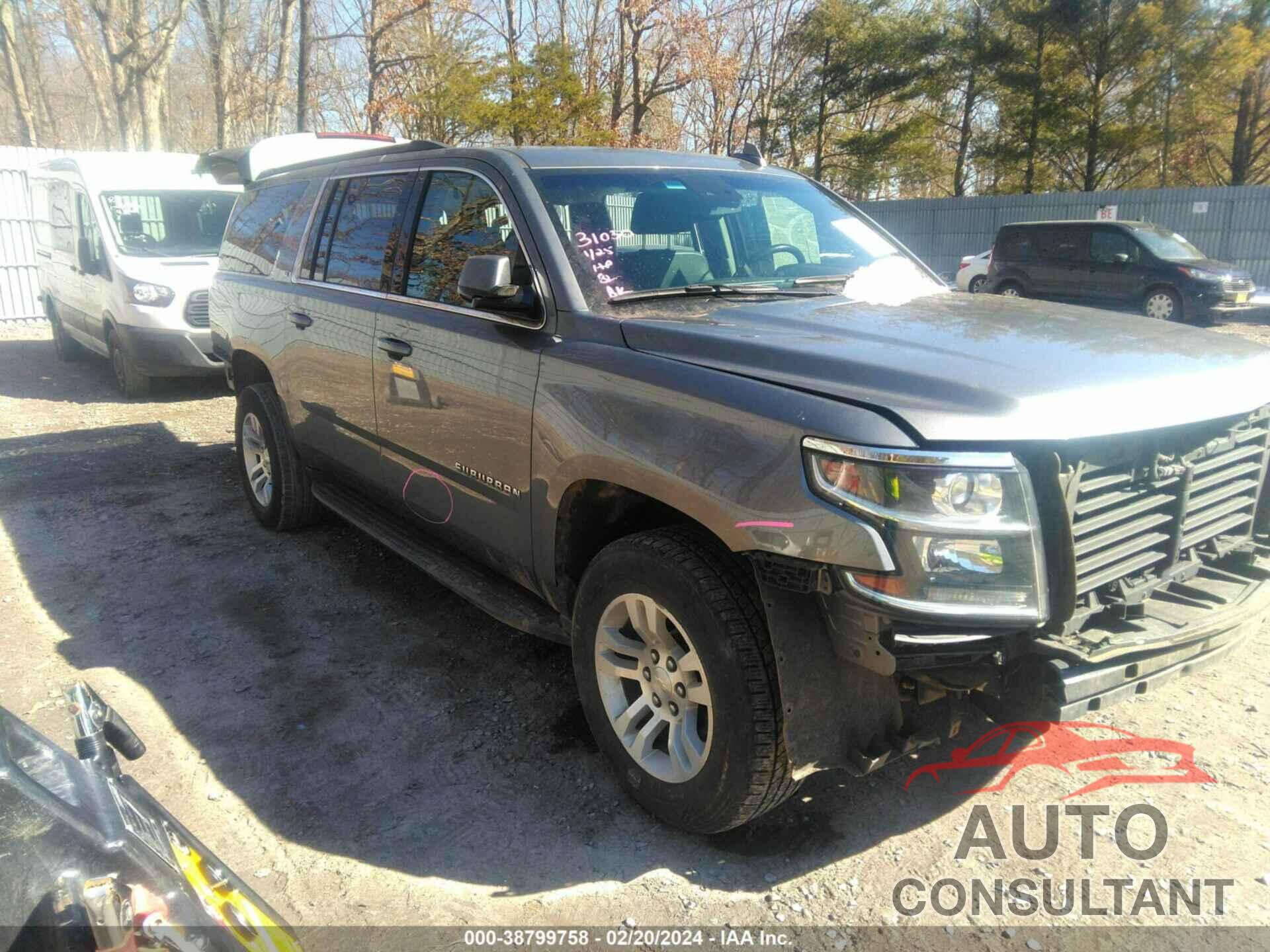 CHEVROLET SUBURBAN 2019 - 1GNSKHKC1KR234291