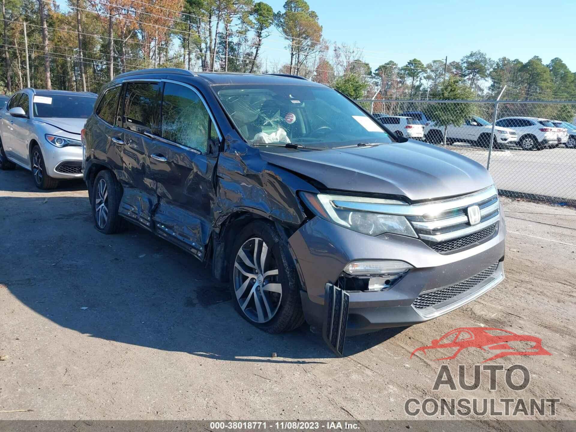 HONDA PILOT 2017 - 5FNYF6H02HB075109