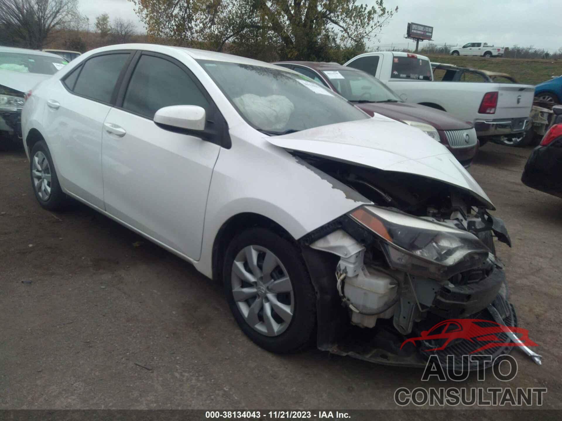 TOYOTA COROLLA 2015 - 5YFBURHEXFP327909