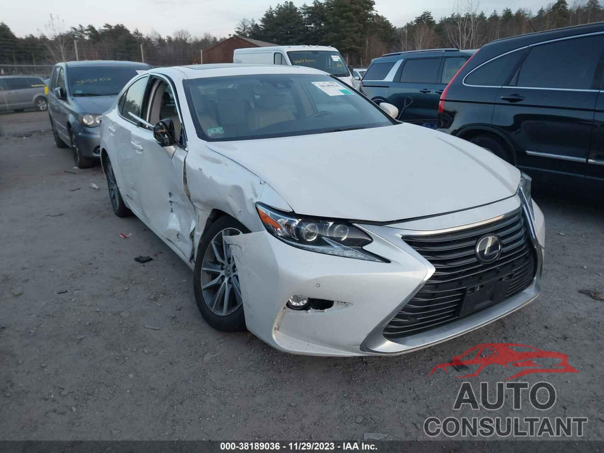 LEXUS ES 2017 - JTHBW1GG3H2142583