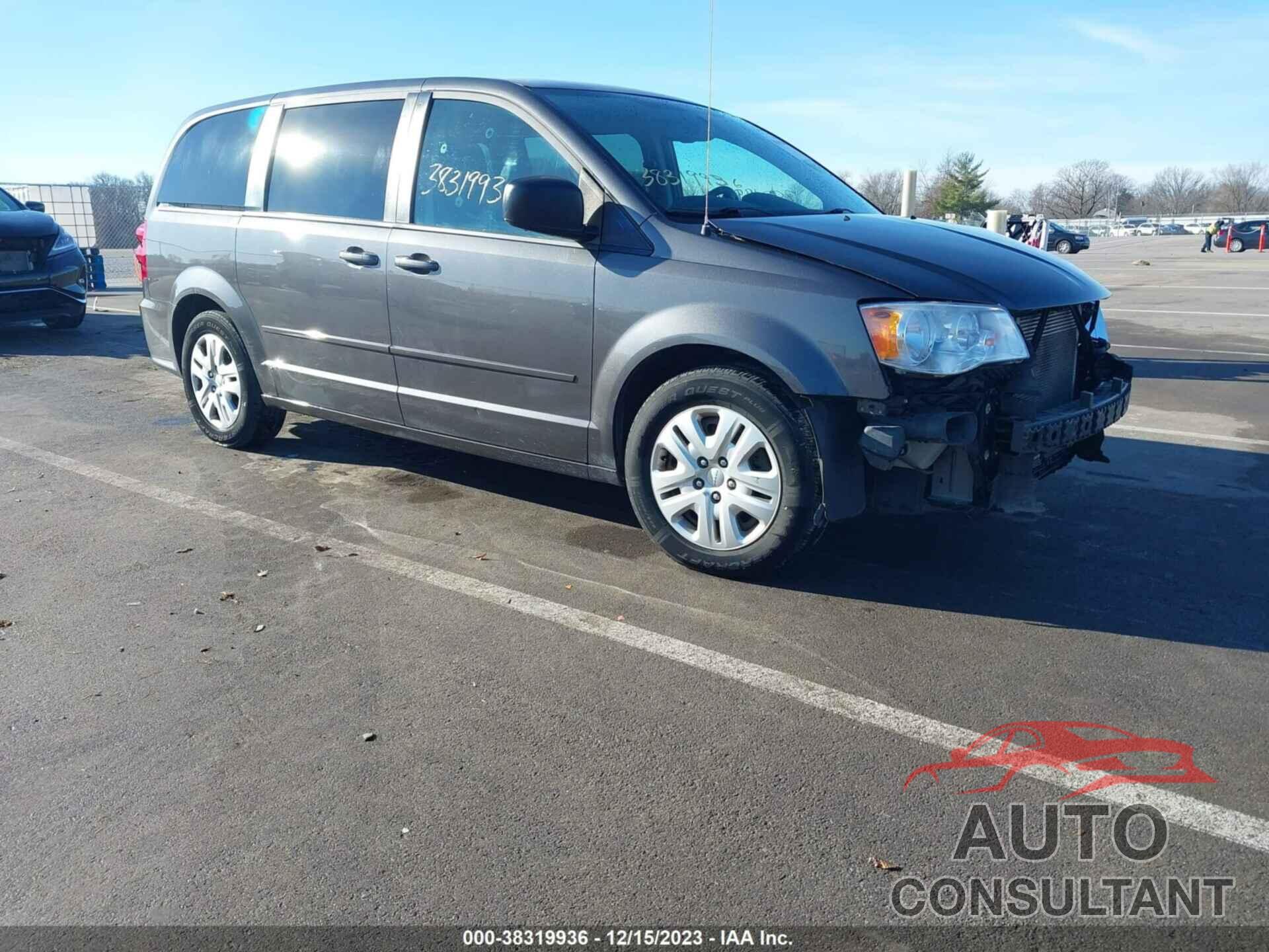 DODGE GRAND CARAVAN 2016 - 2C4RDGBG8GR182092