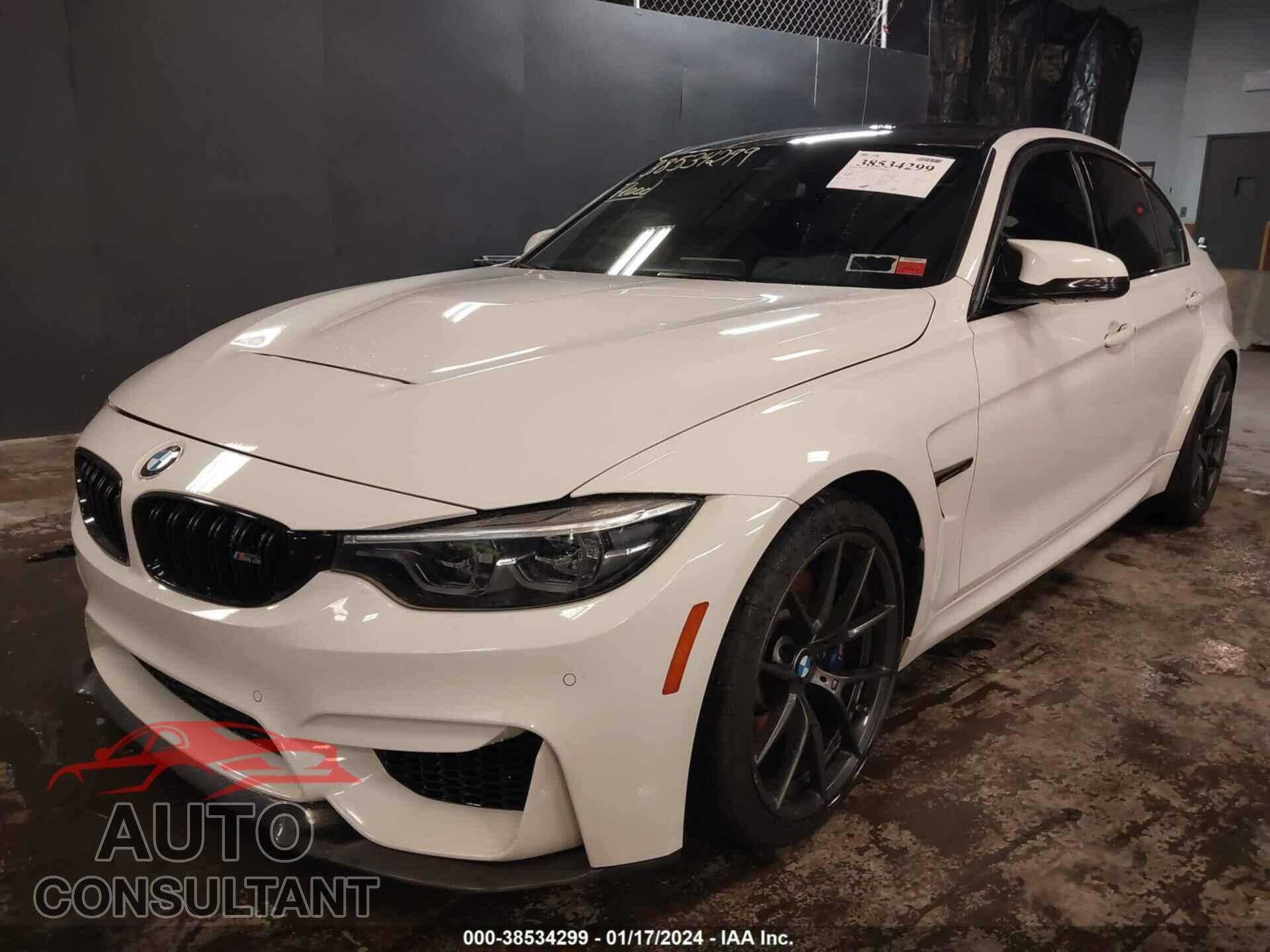 BMW M3 2018 - WBS8M9C50J5L71918
