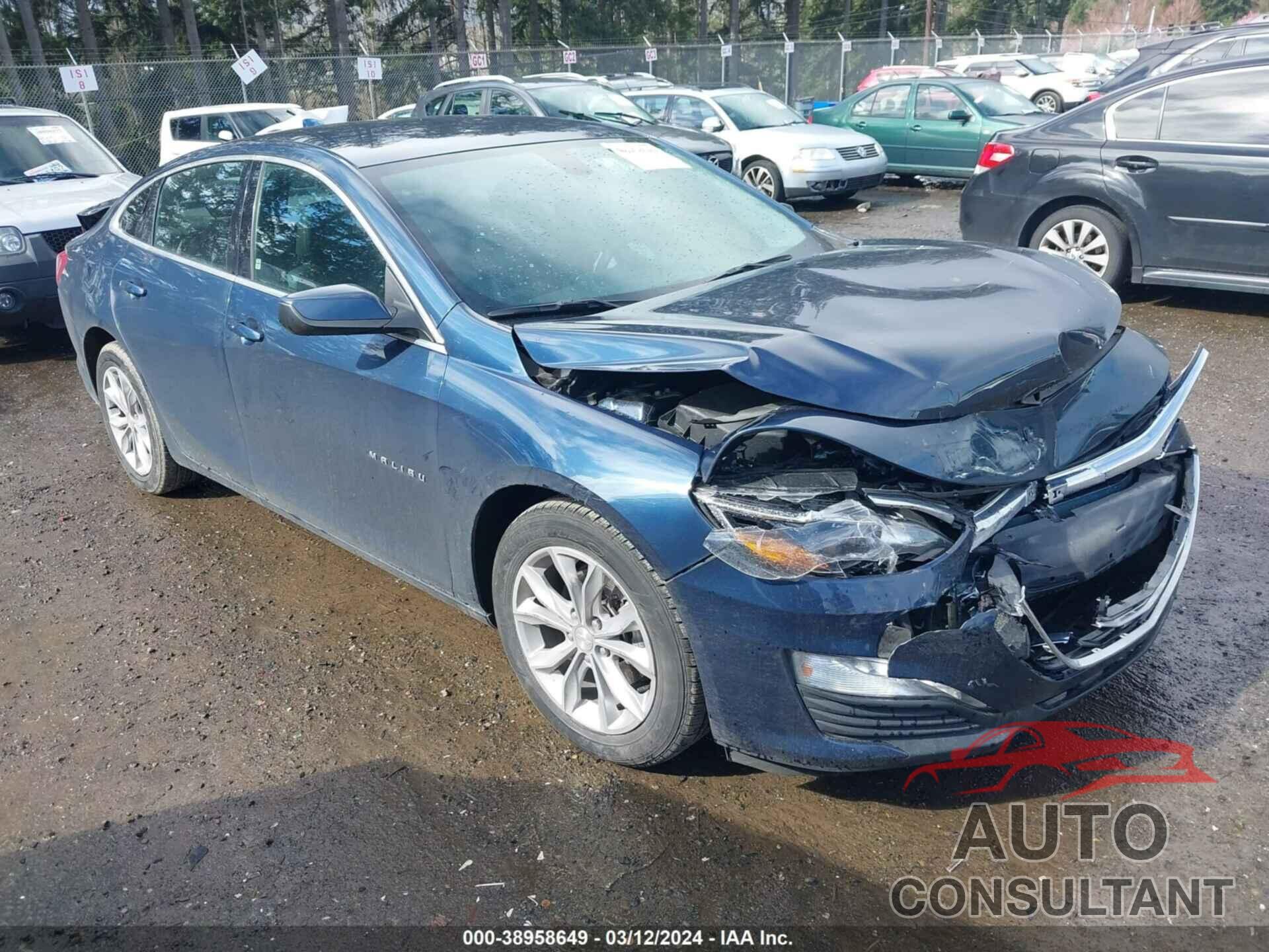 CHEVROLET MALIBU 2021 - 1G1ZD5ST5MF017615