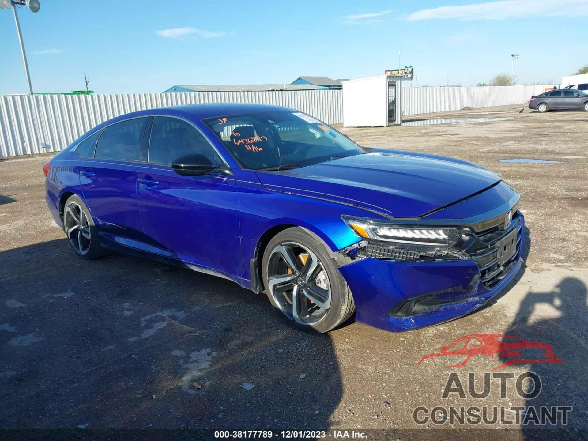 HONDA ACCORD 2022 - 1HGCV1F48NA037332