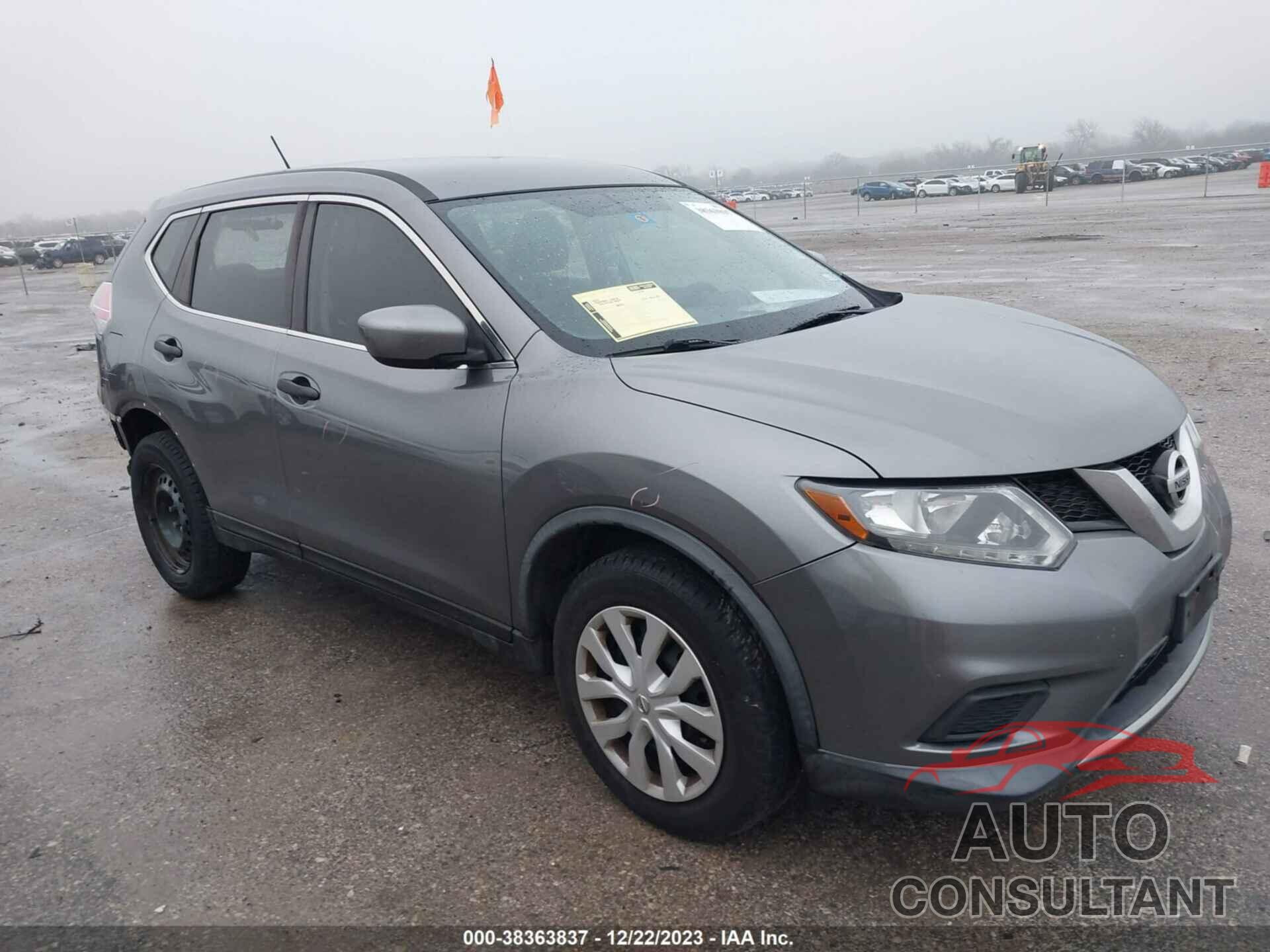 NISSAN ROGUE 2016 - KNMAT2MT0GP686909