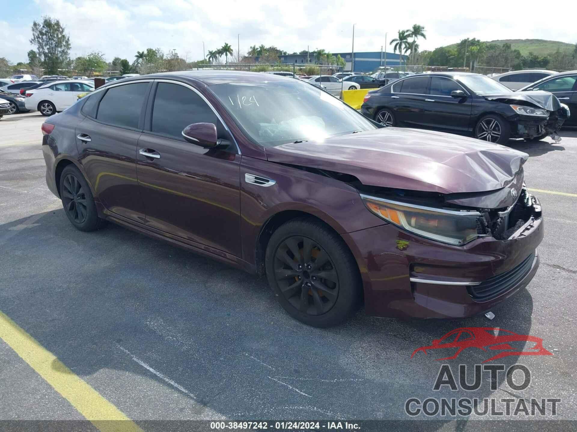 KIA OPTIMA 2017 - 5XXGT4L34HG124110