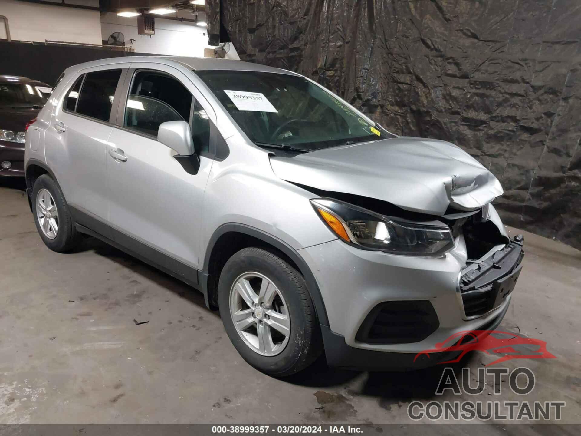 CHEVROLET TRAX 2020 - 3GNCJKSB1LL197358