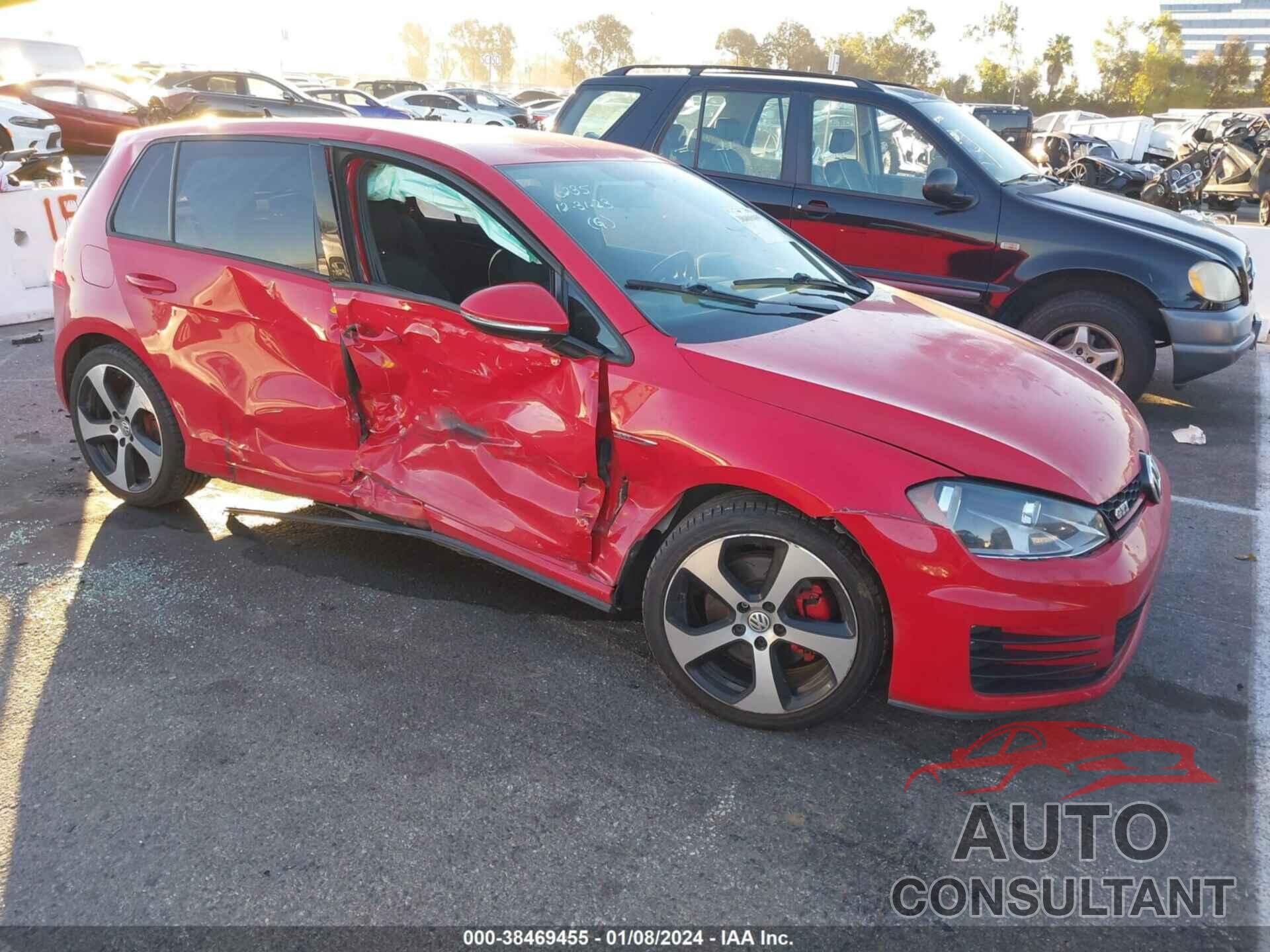 VOLKSWAGEN GOLF GTI 2016 - 3VW5T7AUXGM063750