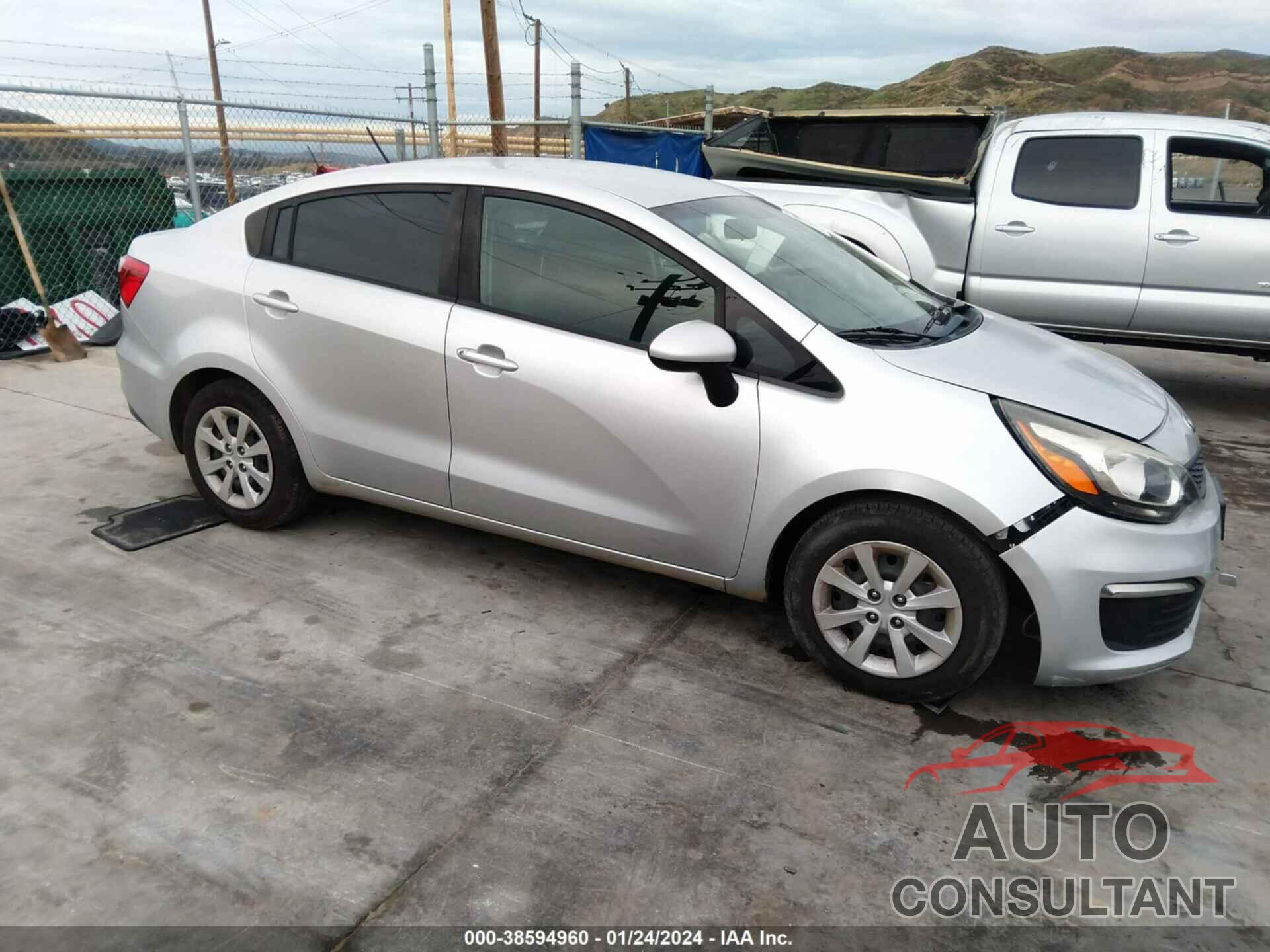 KIA RIO 2017 - KNADM4A39H6117295