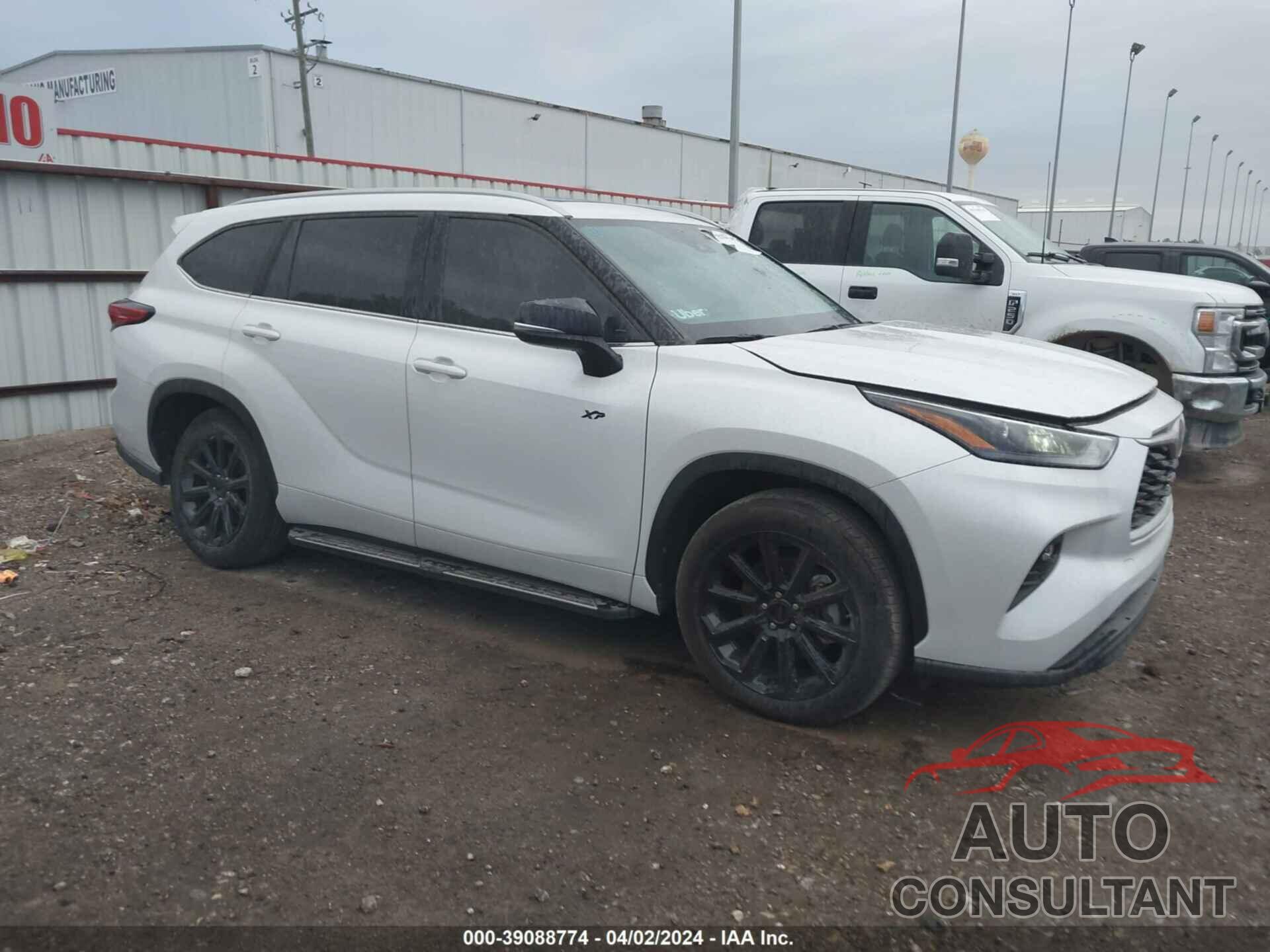 TOYOTA HIGHLANDER 2023 - 5TDKDRAH6PS013087