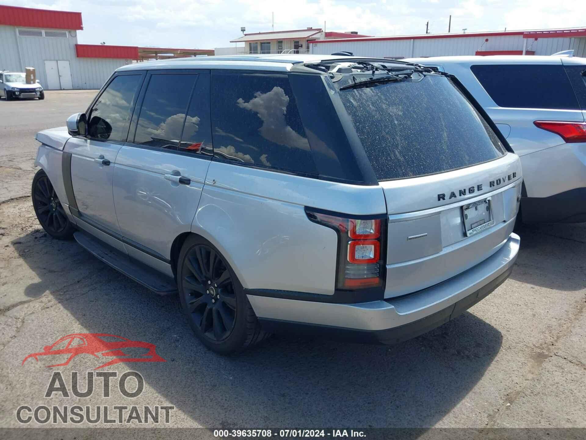 LAND ROVER RANGE ROVER 2013 - SALGS2EF5DA100377