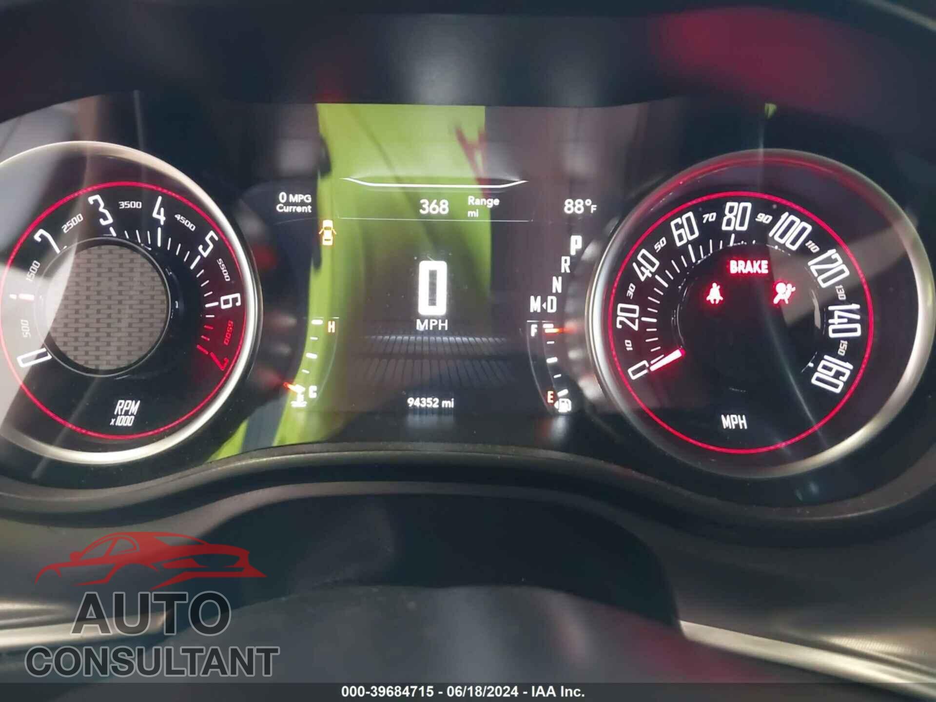 DODGE CHALLENGER 2019 - 2C3CDZAG2KH668970