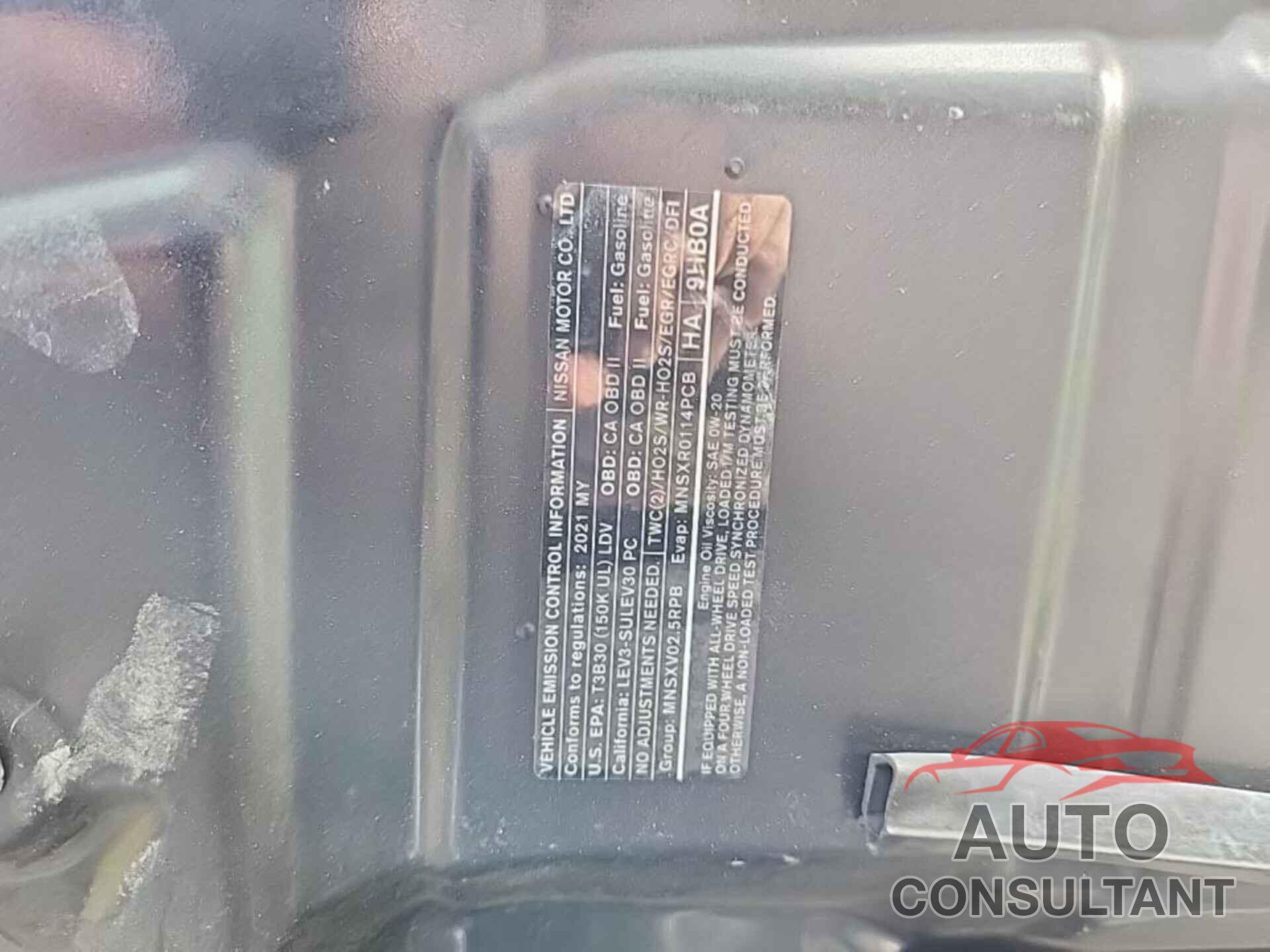 NISSAN ALTIMA 2021 - 1N4BL4DV7MN330617