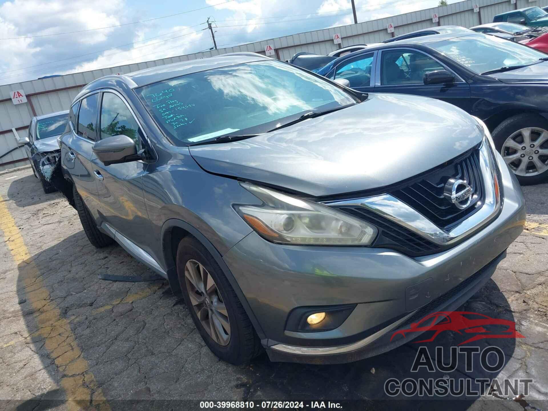 NISSAN MURANO 2016 - 5N1AZ2MG2GN163643