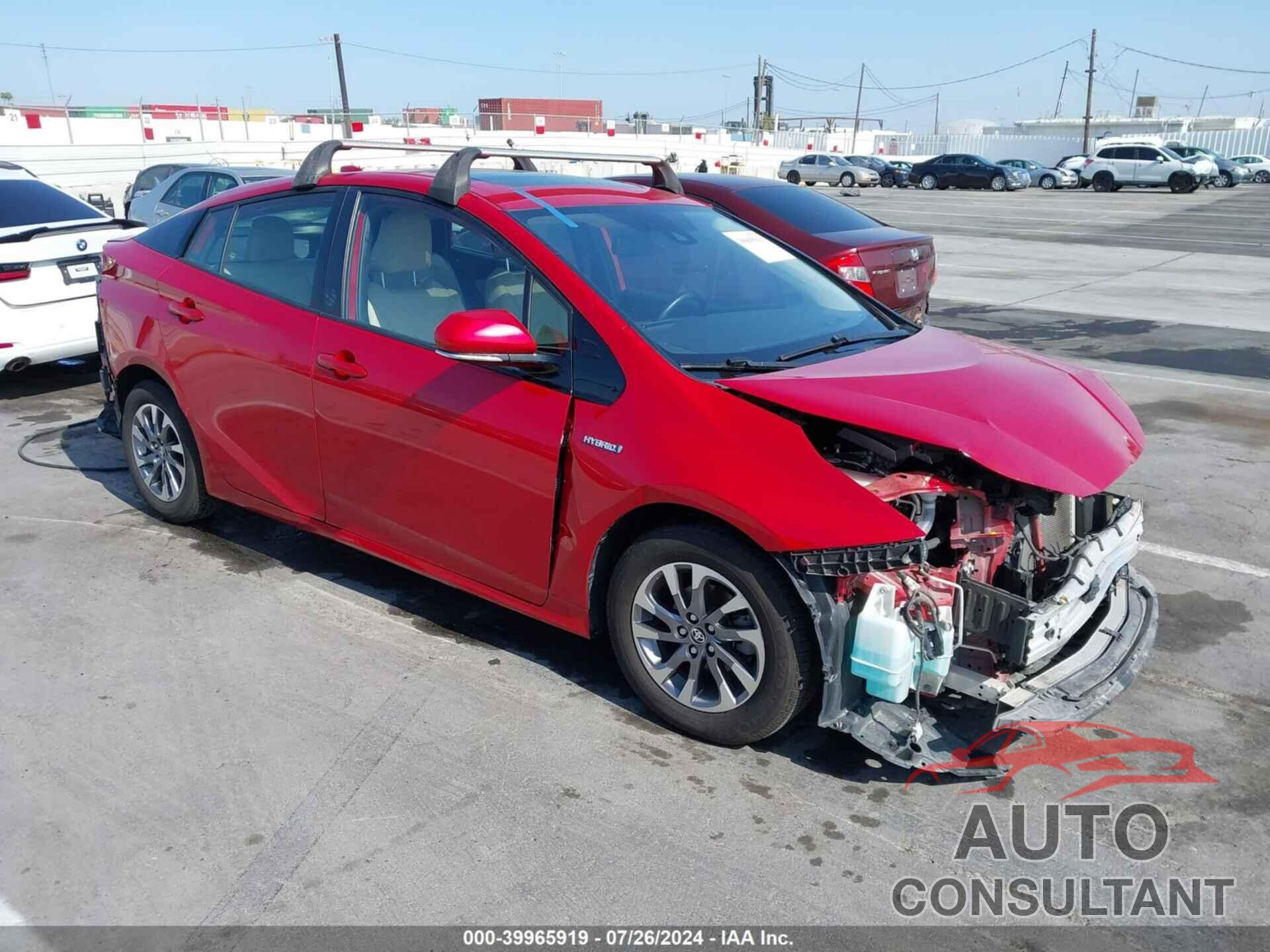 TOYOTA PRIUS 2020 - JTDKARFU6L3112308