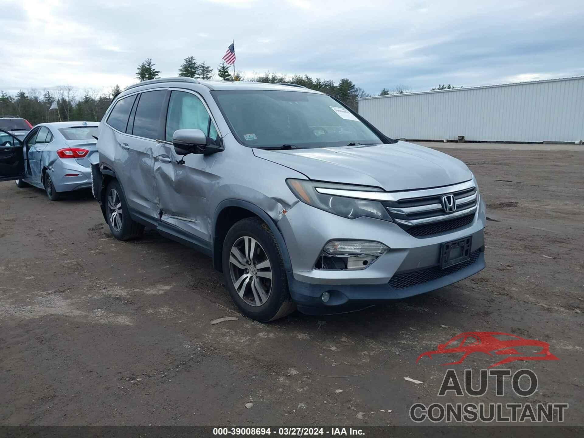 HONDA PILOT 2016 - 5FNYF6H57GB016017