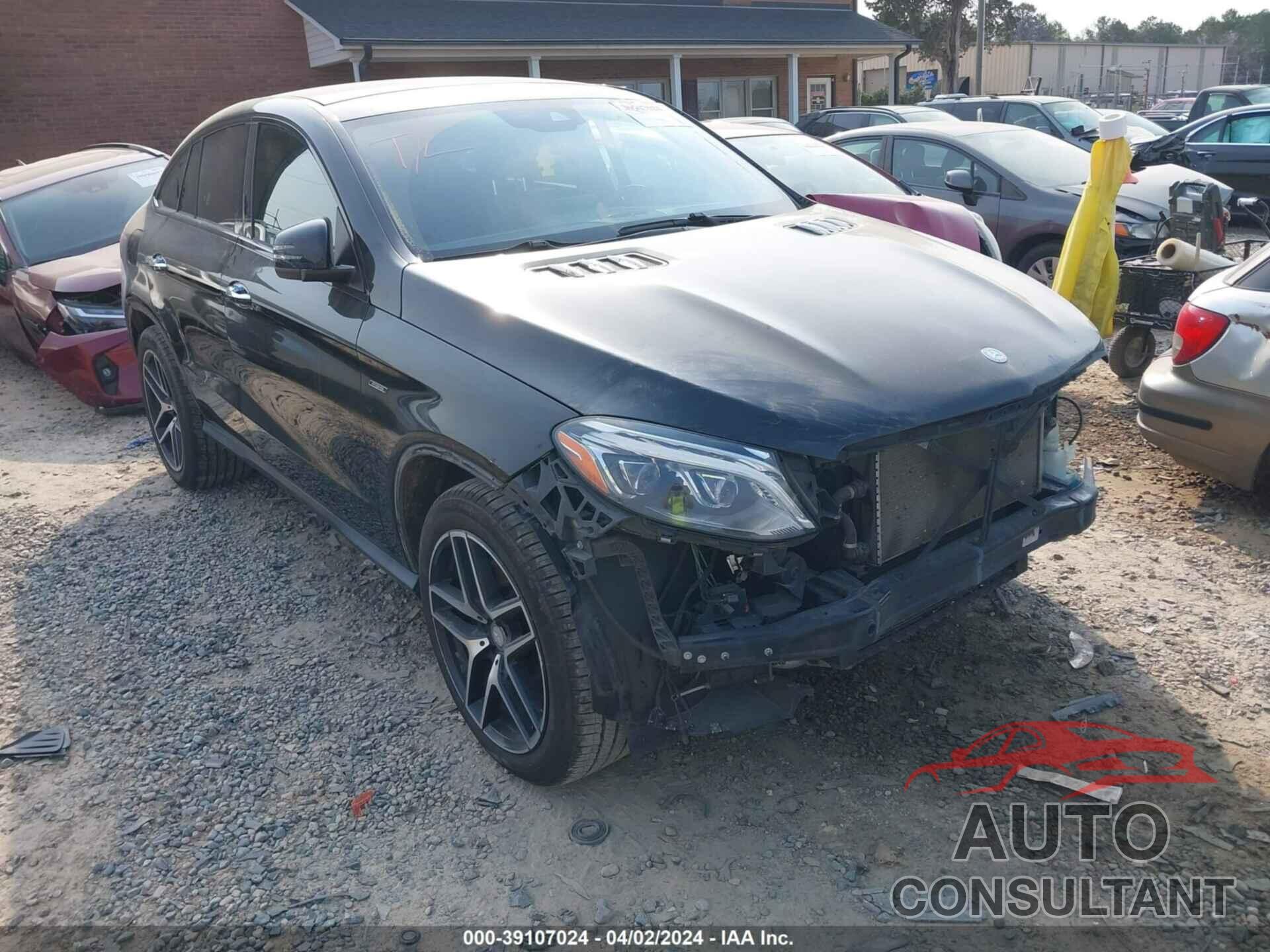 MERCEDES-BENZ GLE 450 AMG COUPE 2016 - 4JGED6EB5GA011583