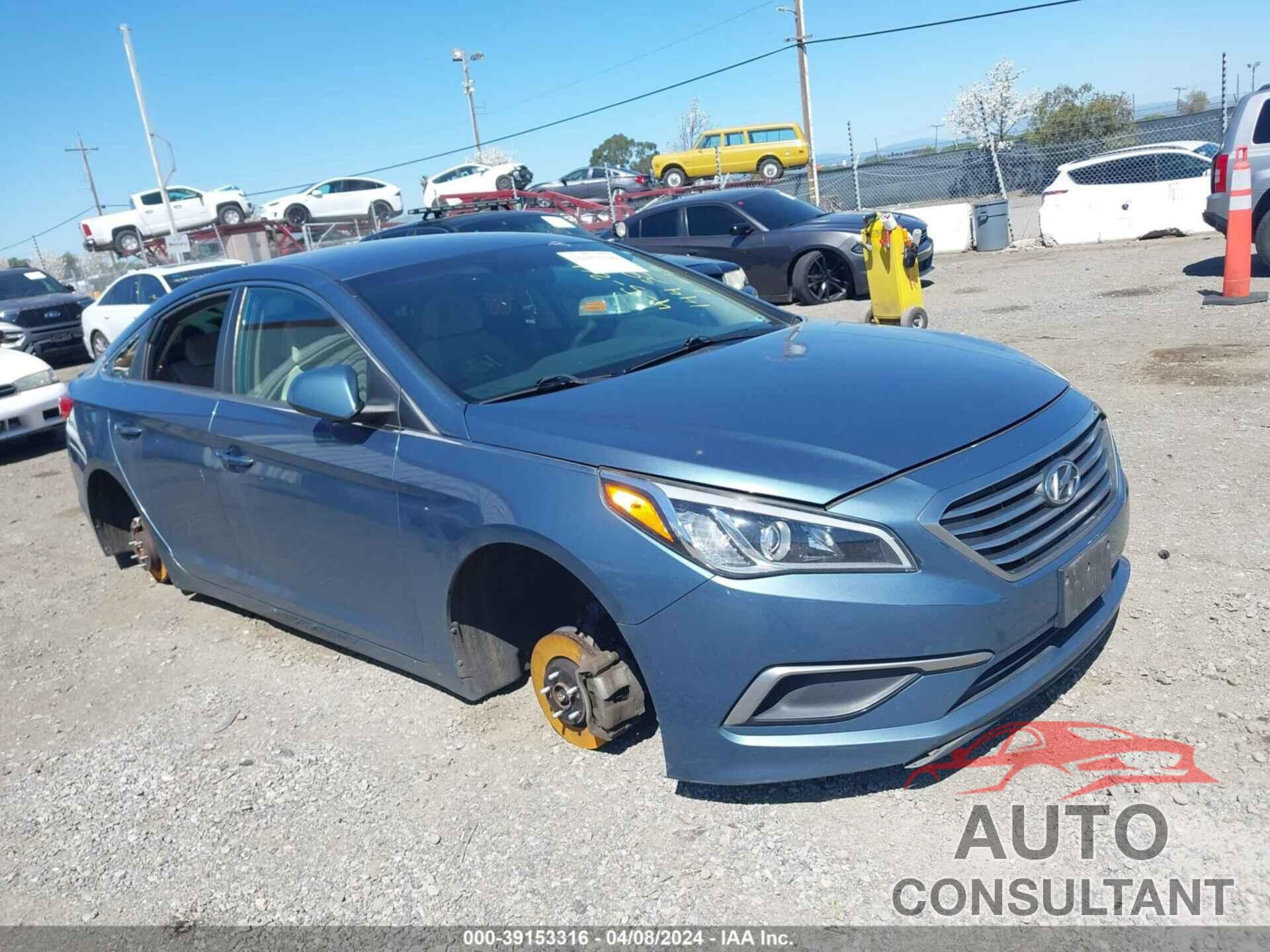 HYUNDAI SONATA 2017 - 5NPE24AFXHH456936