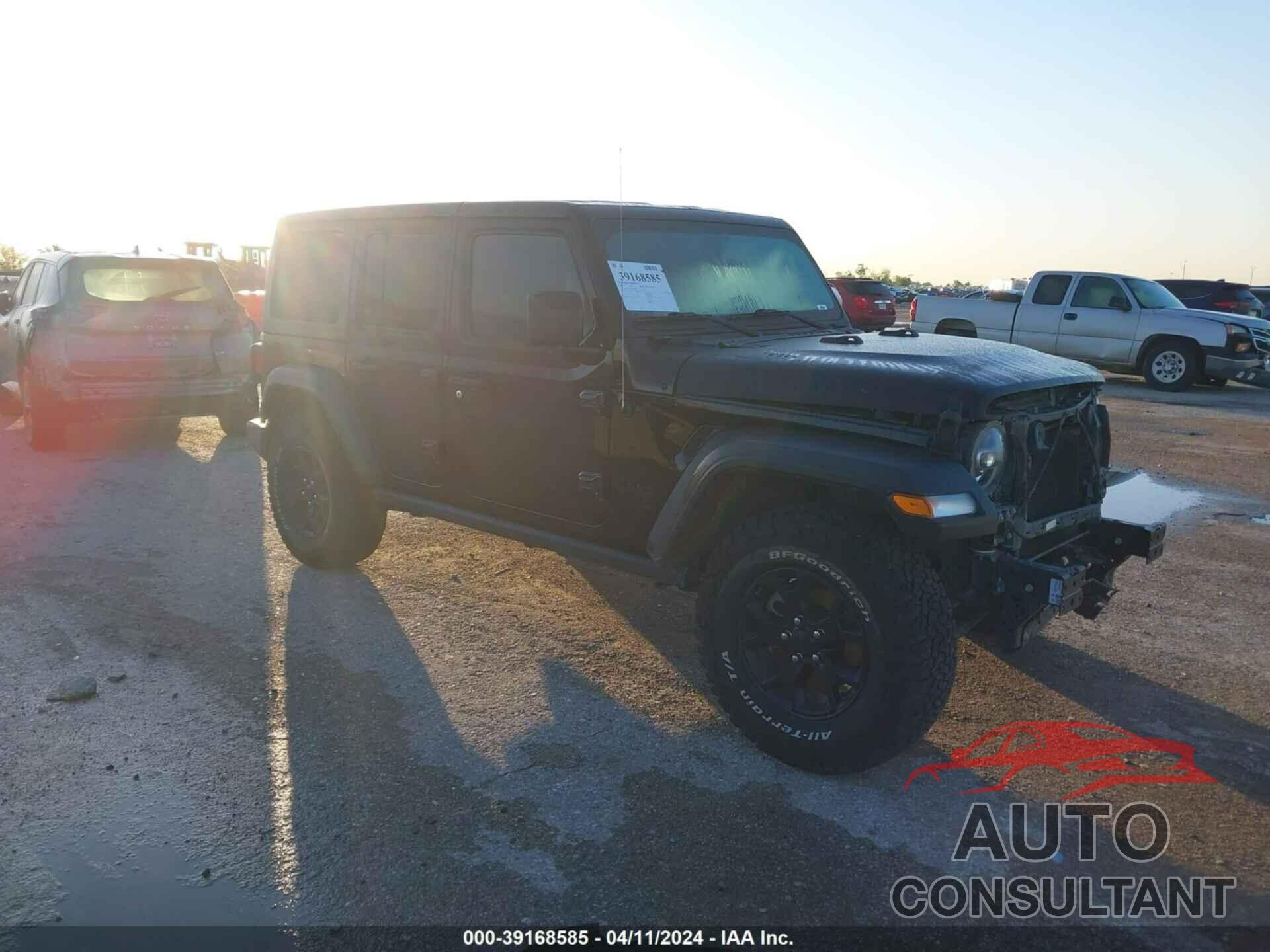JEEP WRANGLER UNLIMITED 2020 - 1C4HJXDN7LW237228