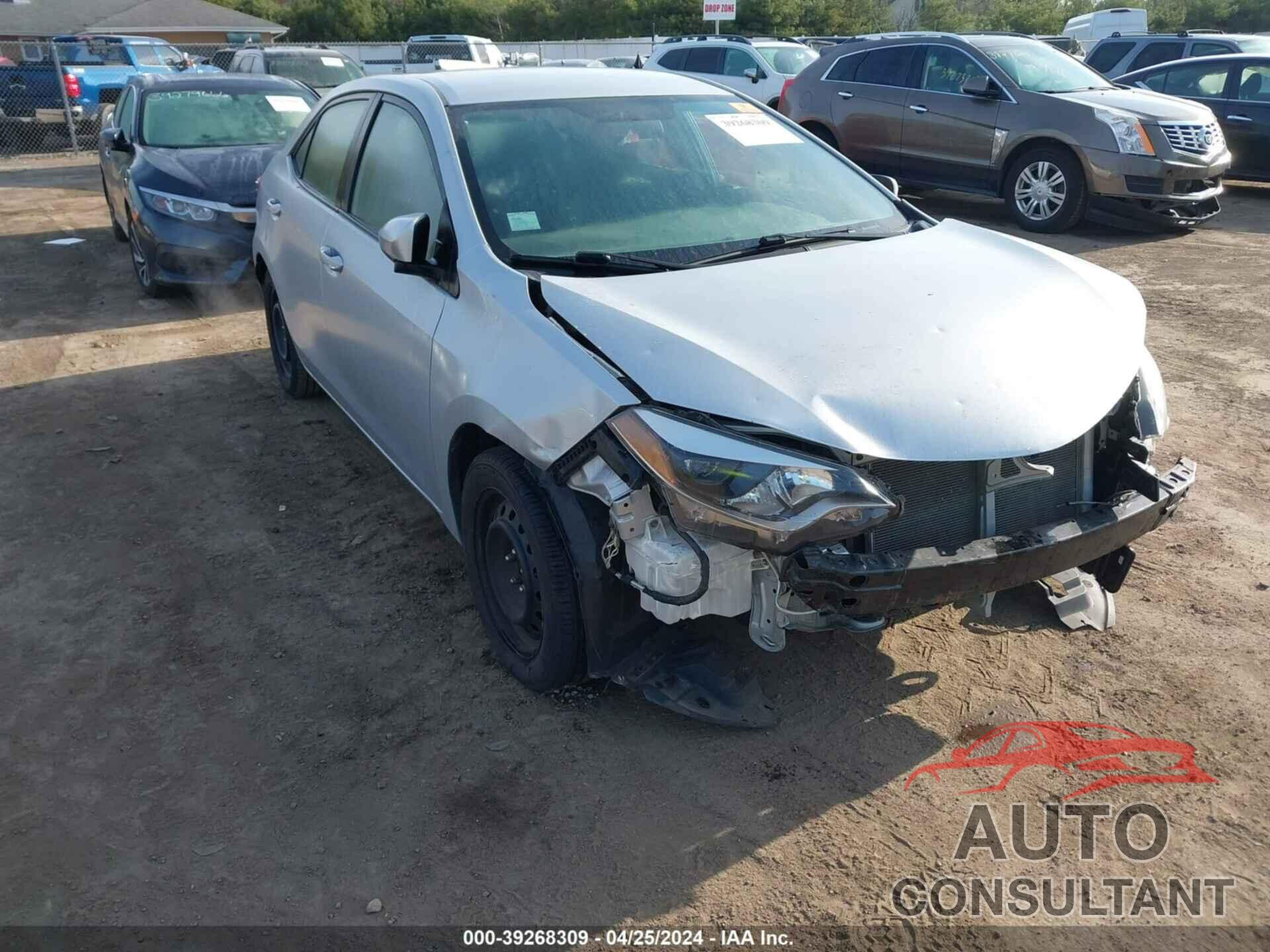 TOYOTA COROLLA 2016 - 2T1BURHE2GC623024