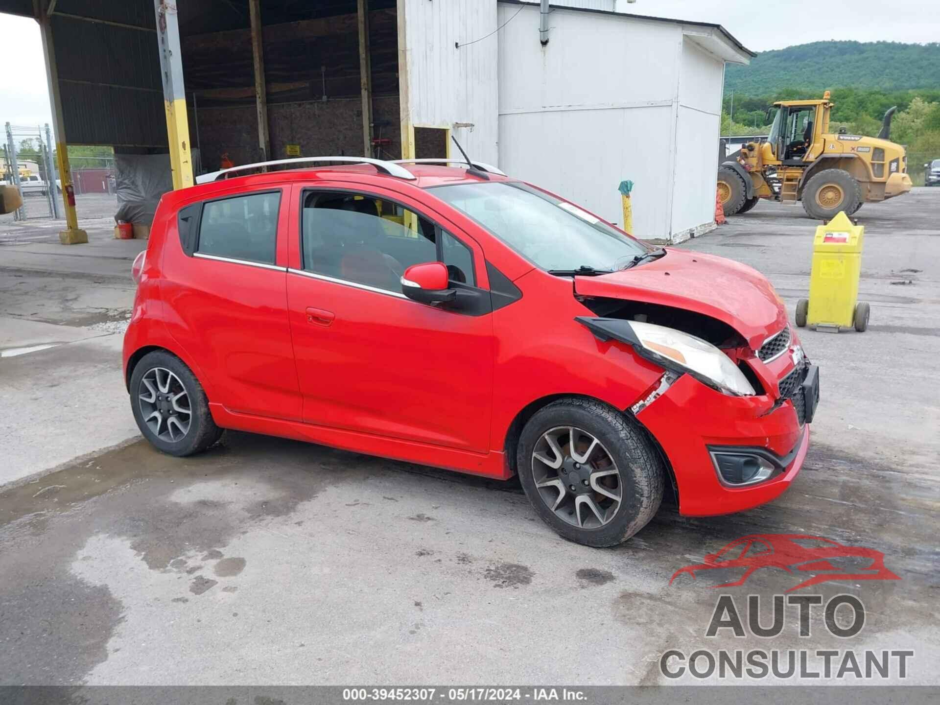 CHEVROLET SPARK 2014 - KL8CF6S91EC586765