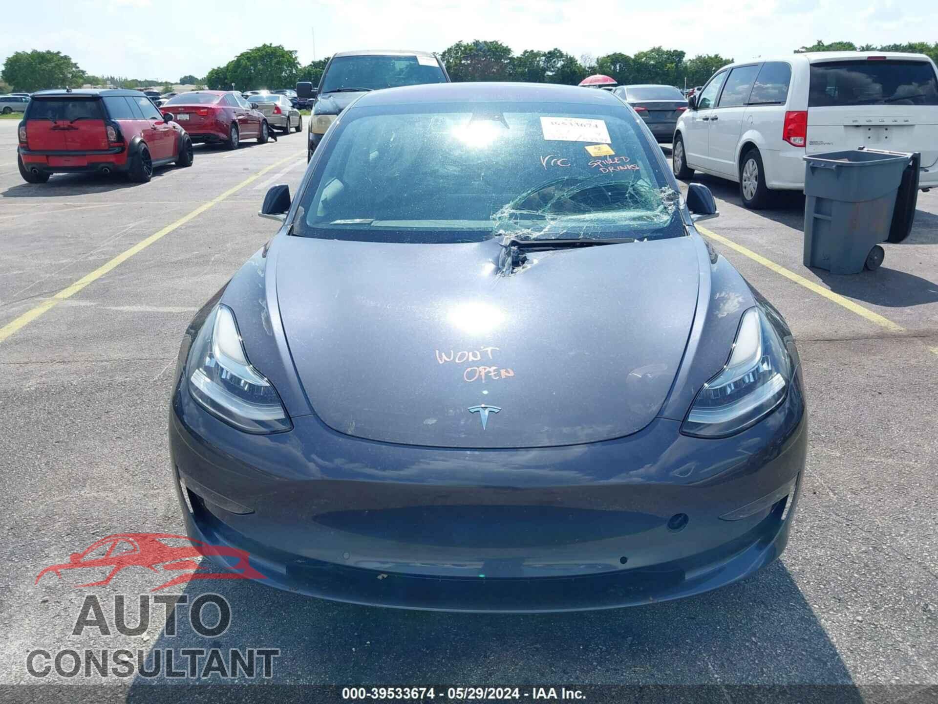 TESLA MODEL 3 2018 - 5YJ3E1EA2JF005161