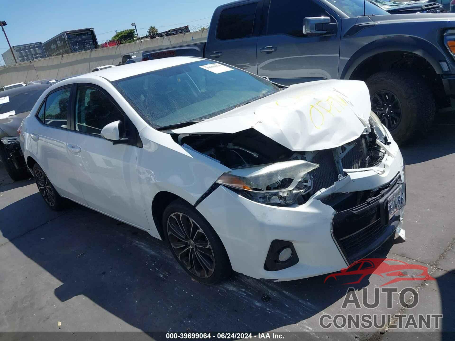 TOYOTA COROLLA 2016 - 5YFBURHE9GP446066