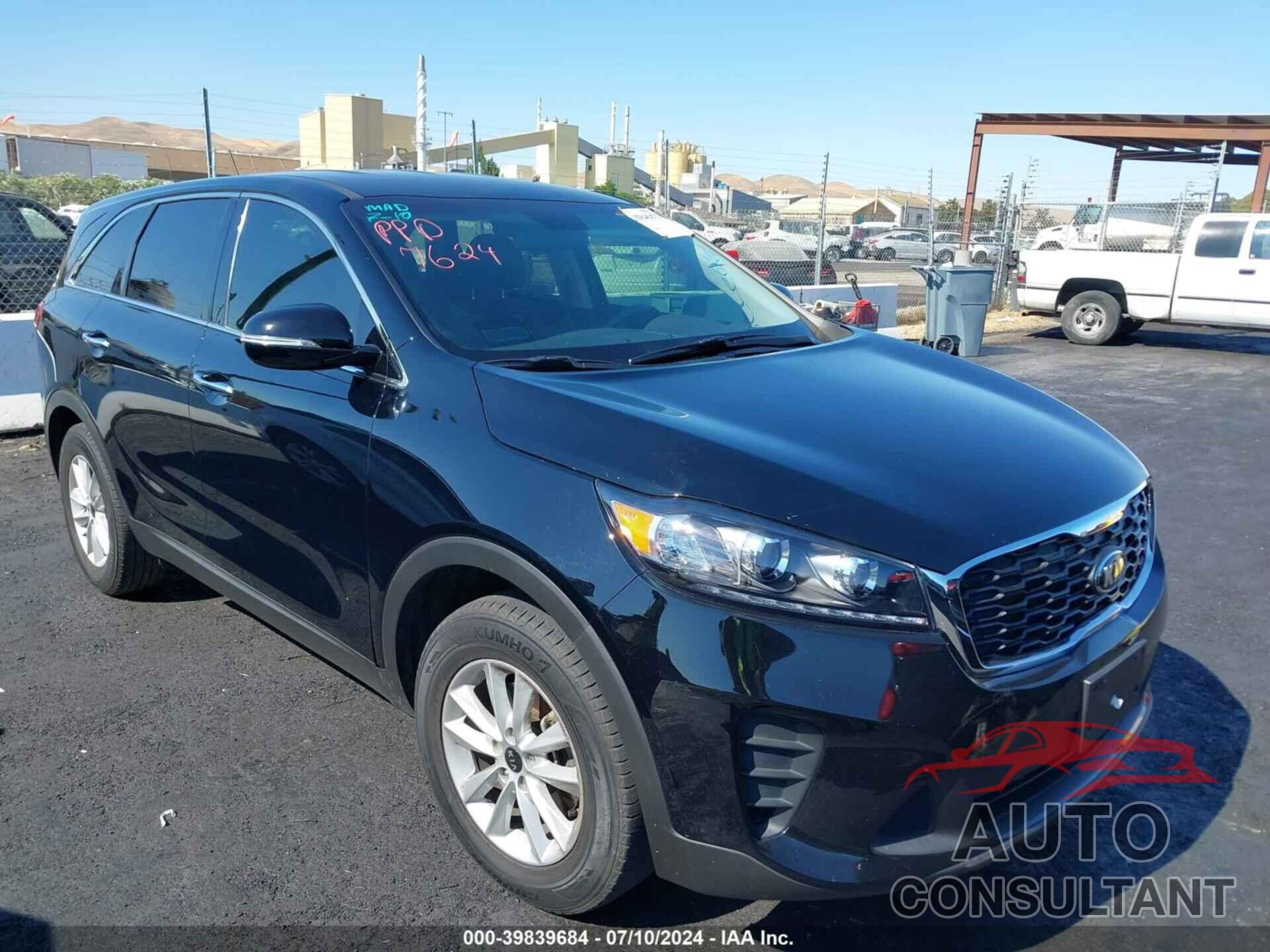KIA SORENTO 2020 - 5XYPG4A30LG662119