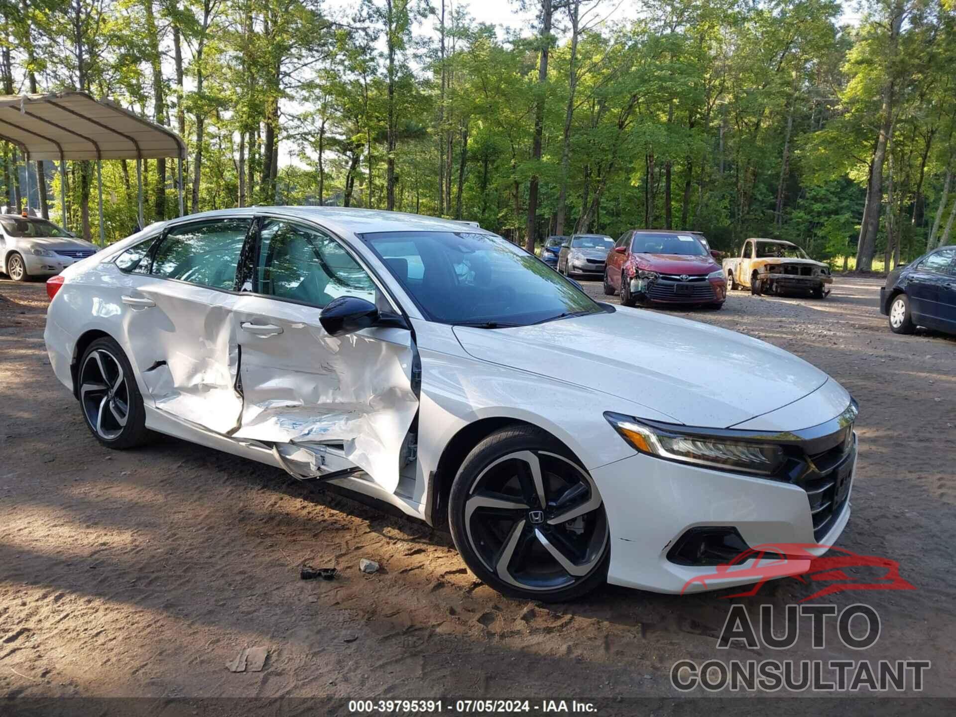 HONDA ACCORD 2022 - 1HGCV1F48NA054146