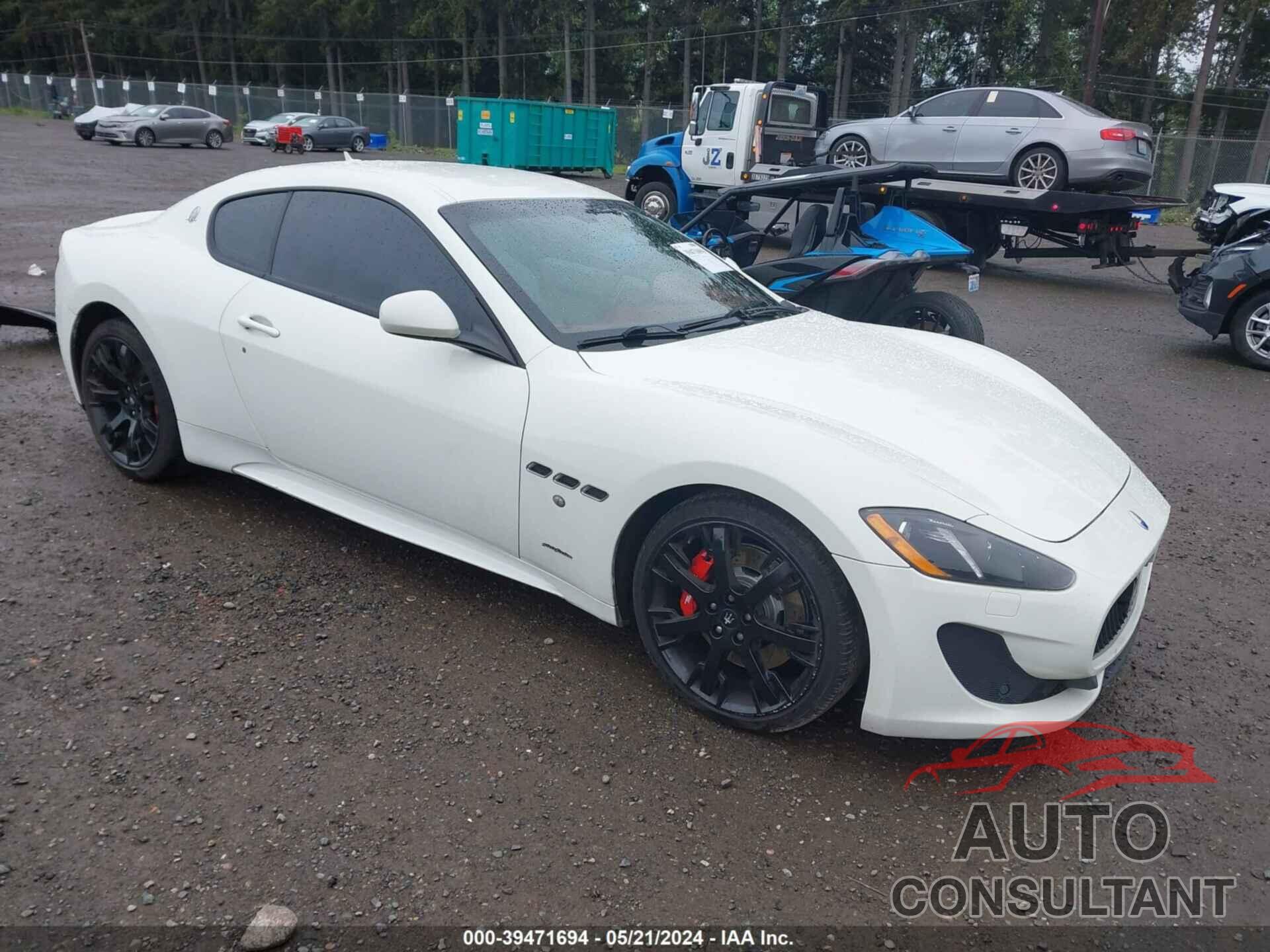 MASERATI GRANTURISMO 2016 - ZAM45VLA5G0161552