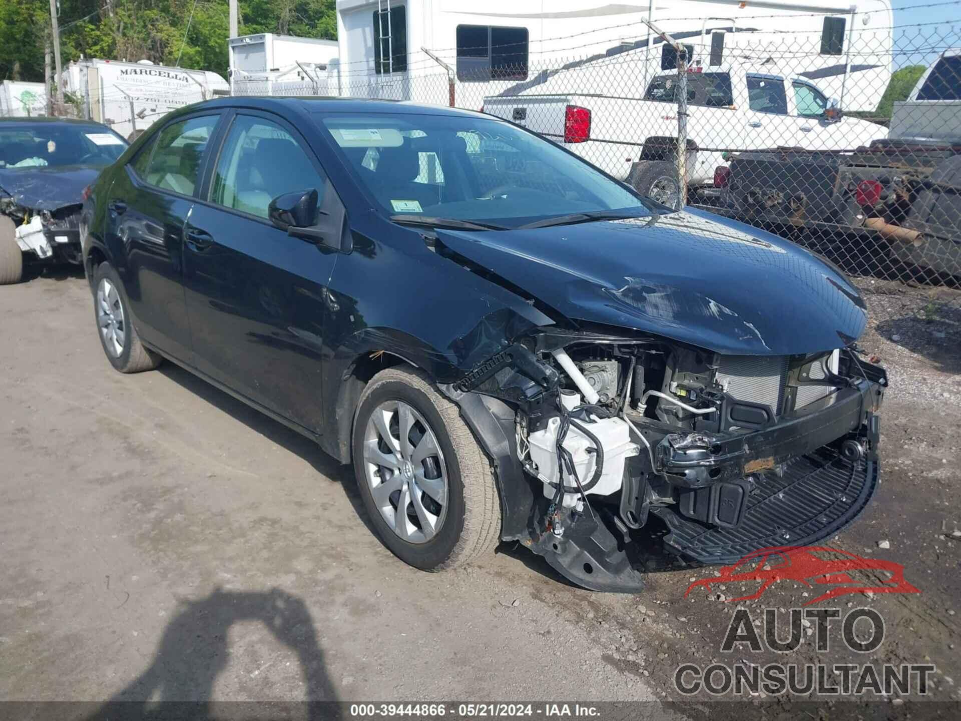TOYOTA COROLLA 2016 - 2T1BURHE4GC556152