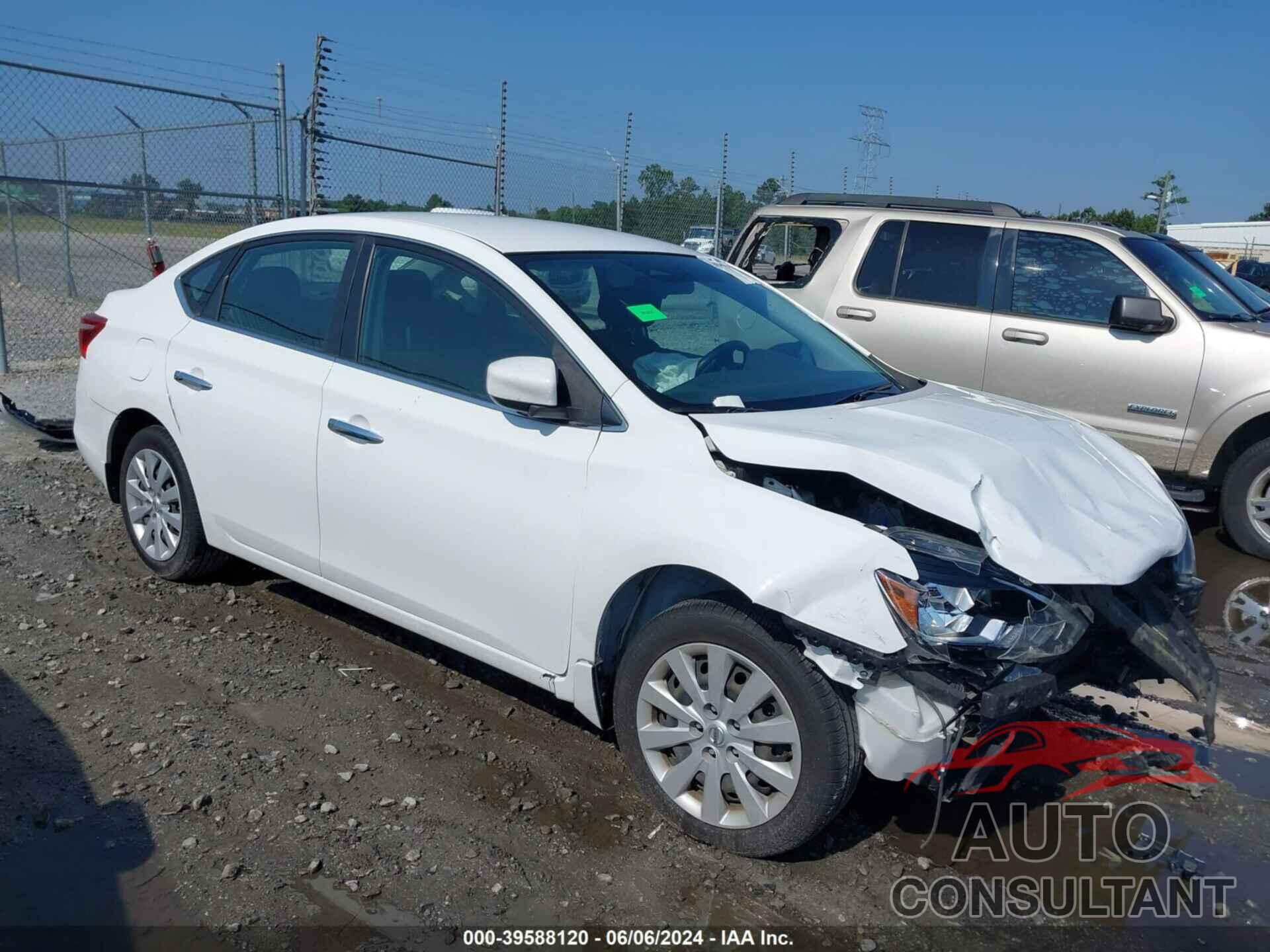 NISSAN SENTRA 2019 - 3N1AB7AP6KY220449