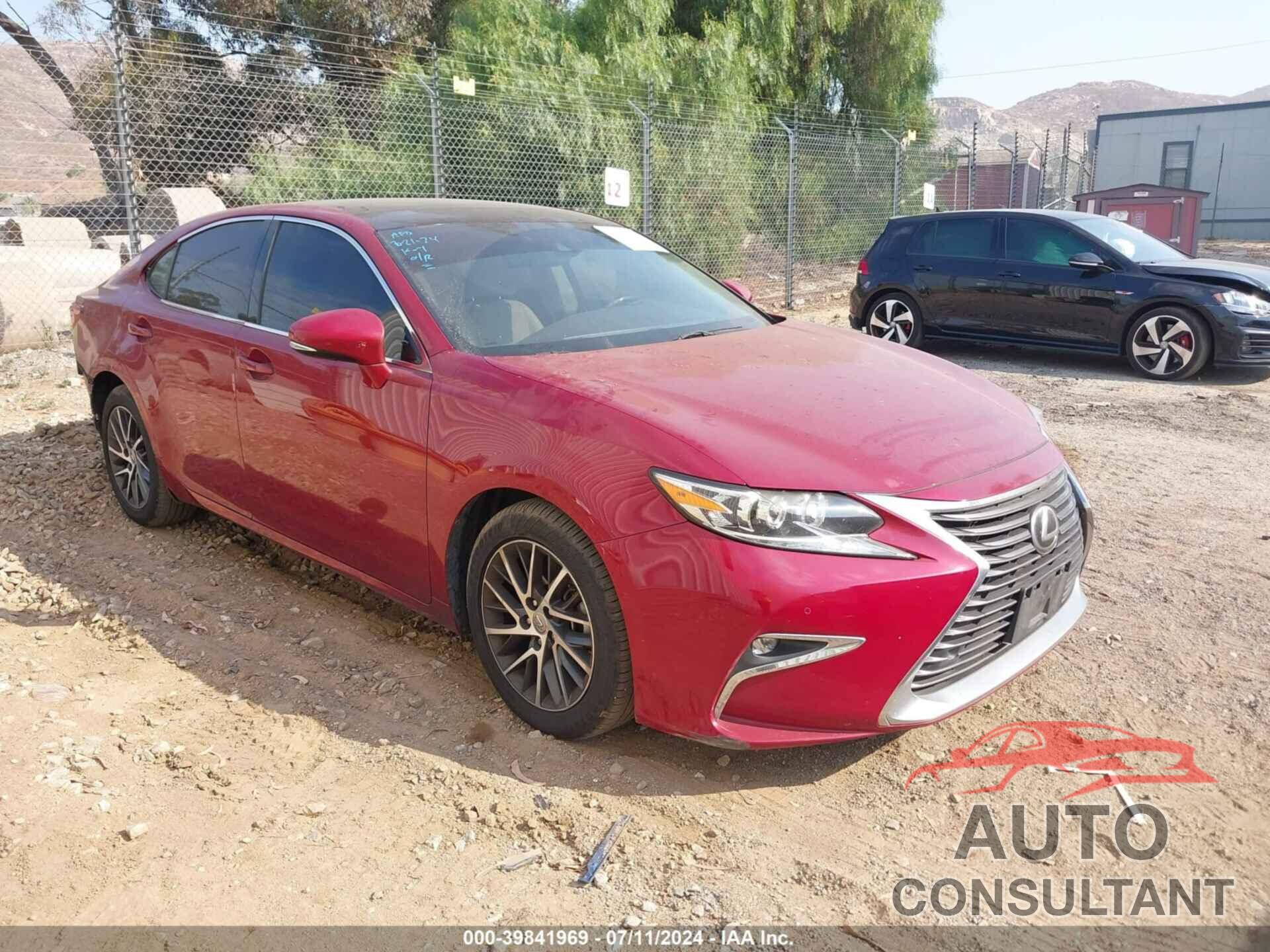 LEXUS ES 350 2016 - 58ABK1GG9GU018497