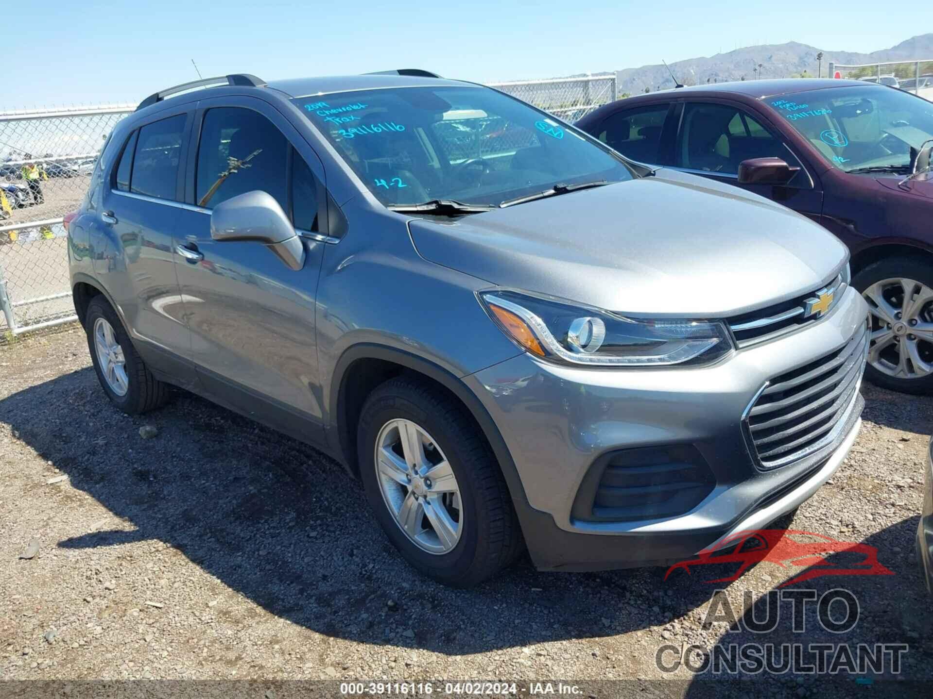 CHEVROLET TRAX 2019 - KL7CJLSB5KB900715