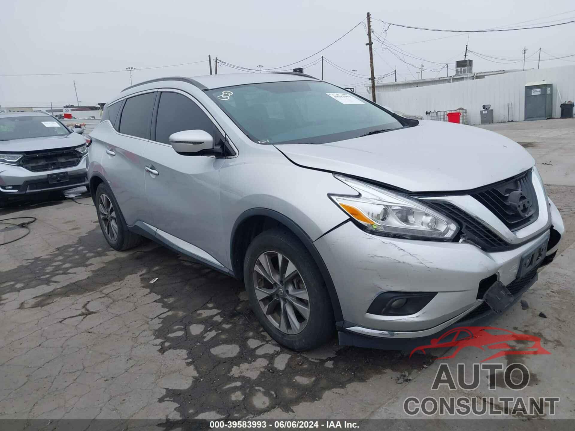 NISSAN MURANO 2016 - 5N1AZ2MG8GN114138