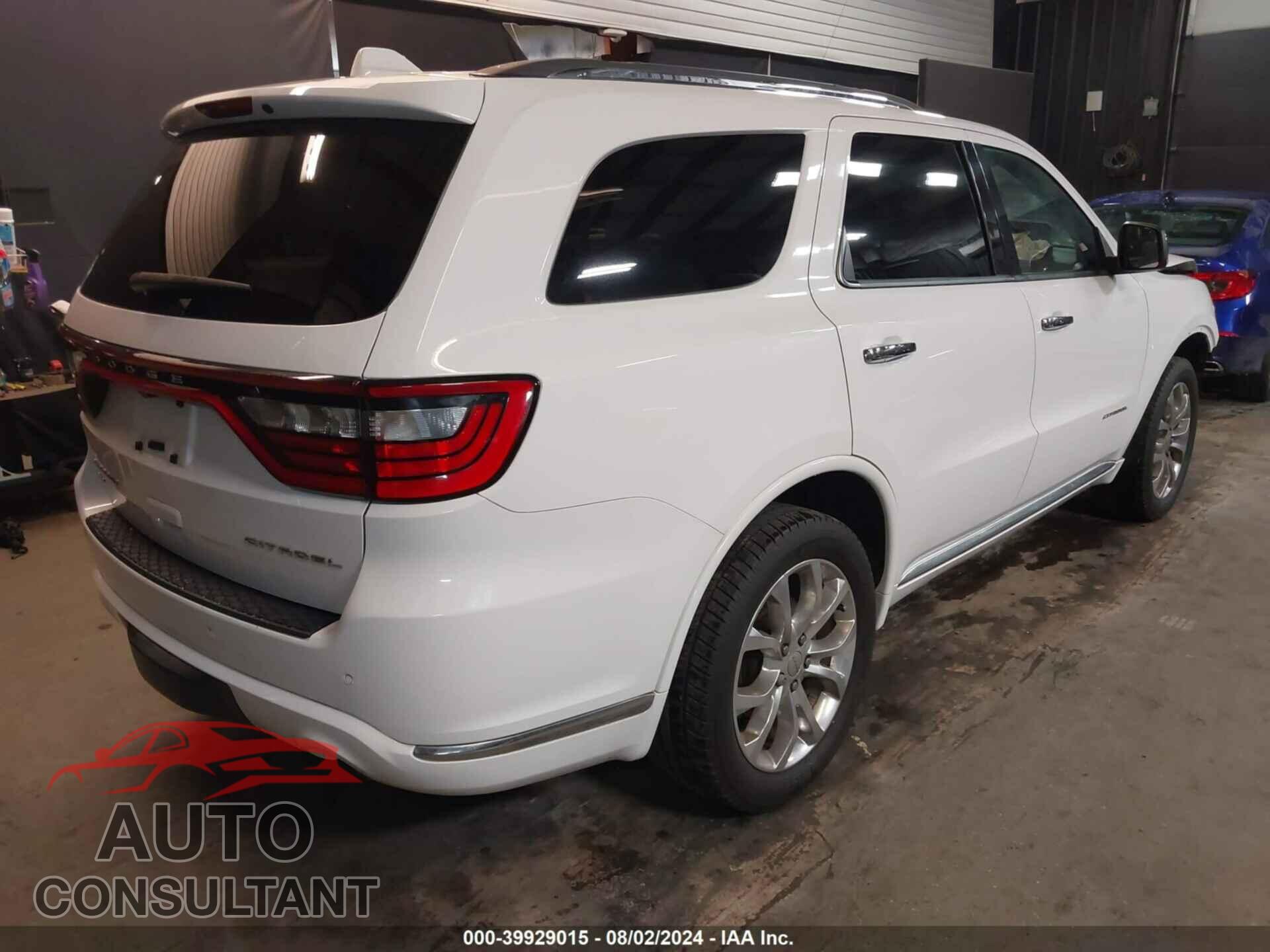 DODGE DURANGO 2017 - 1C4RDJEG7HC860298