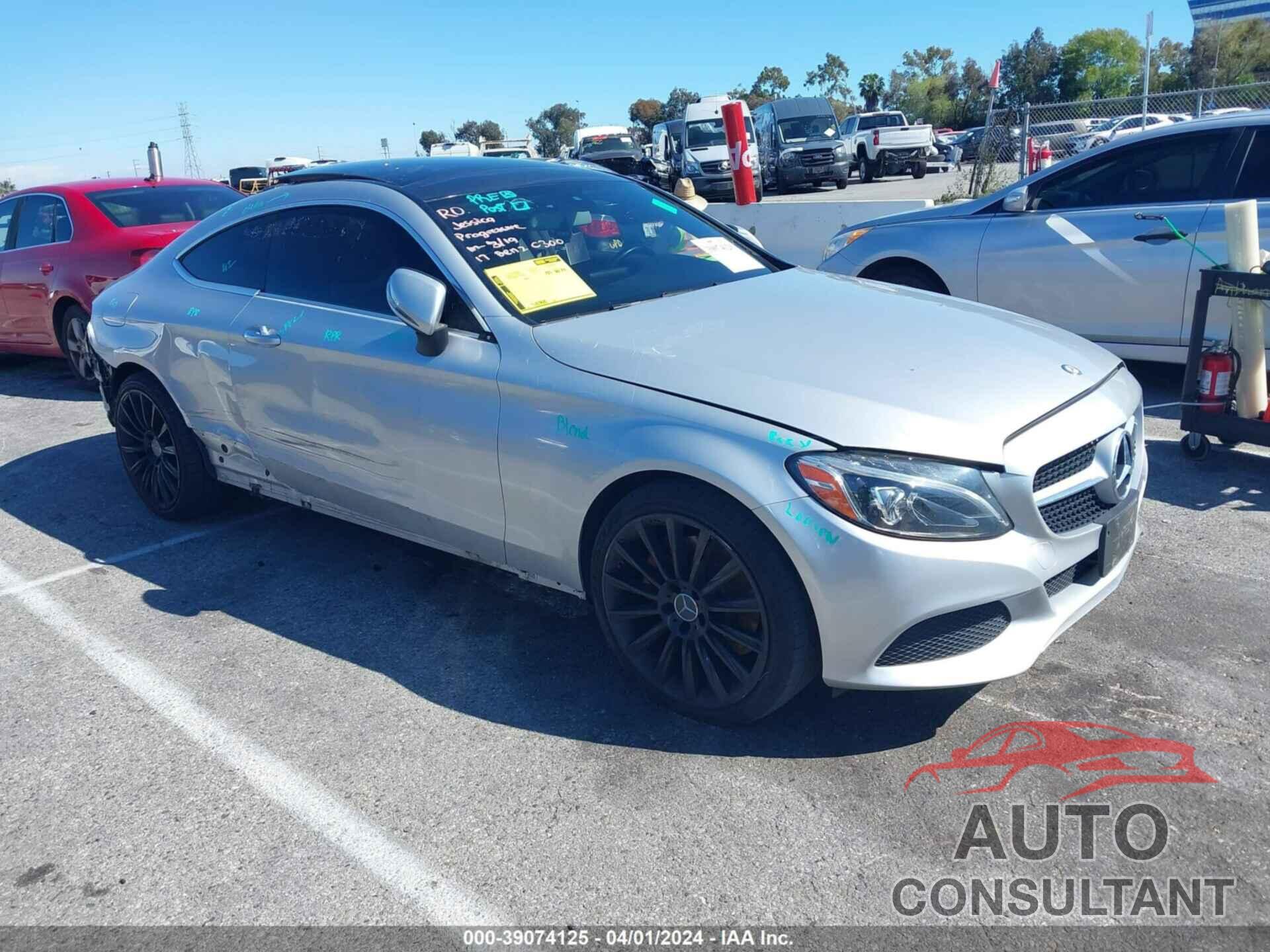 MERCEDES-BENZ C 300 2017 - WDDWJ4JB7HF336595