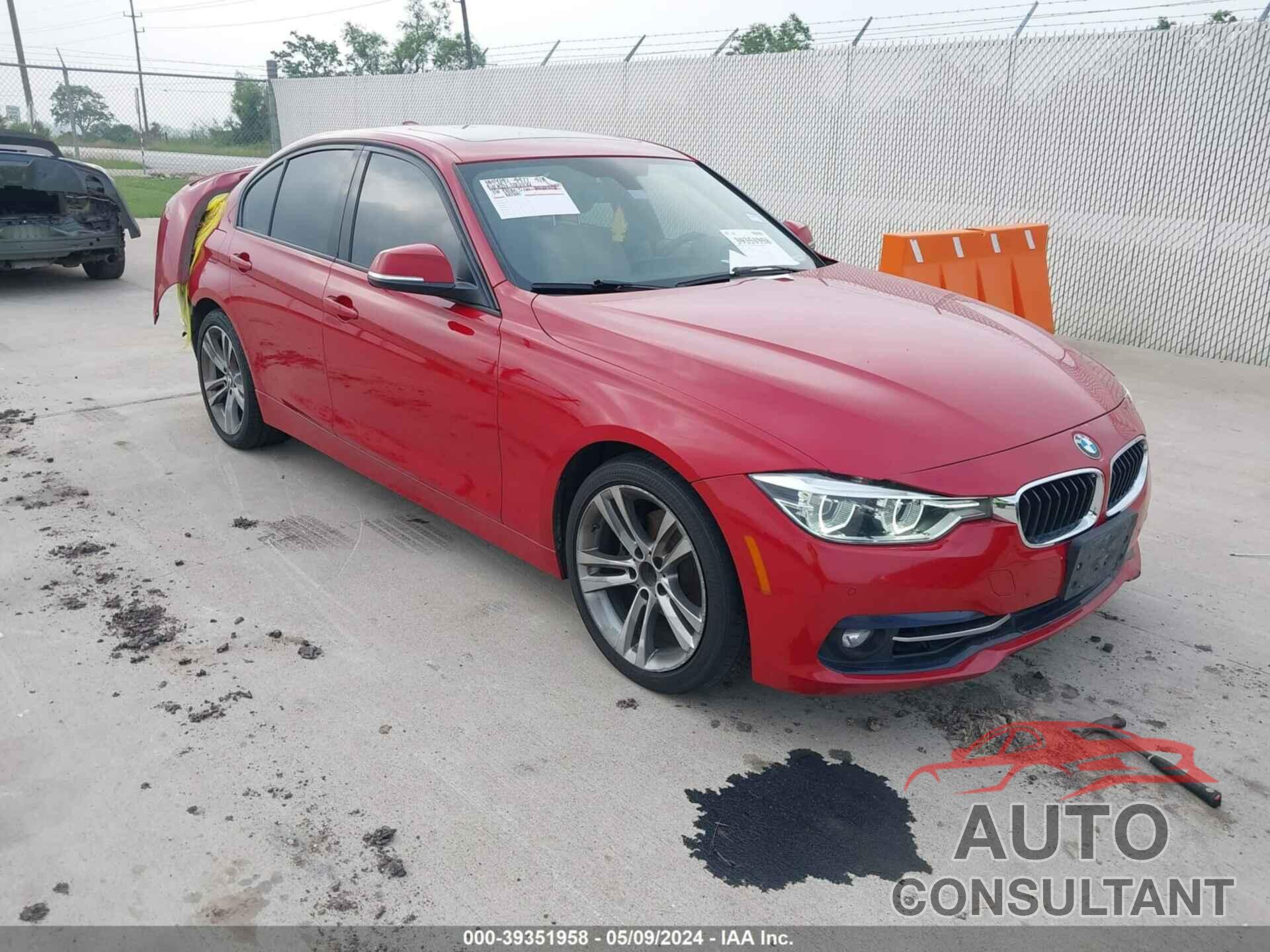 BMW 328I 2016 - WBA8E9C52GK603995