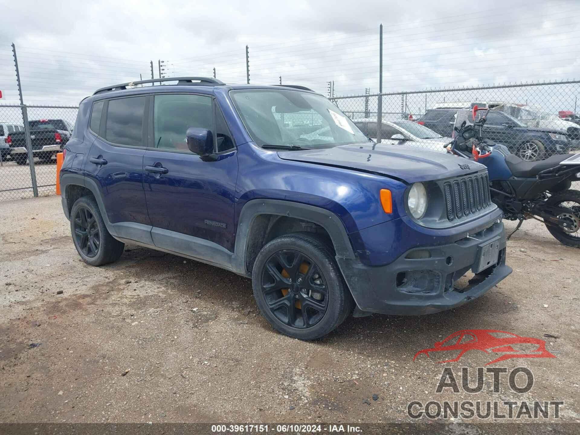 JEEP RENEGADE 2018 - ZACCJBBB4JPH86188