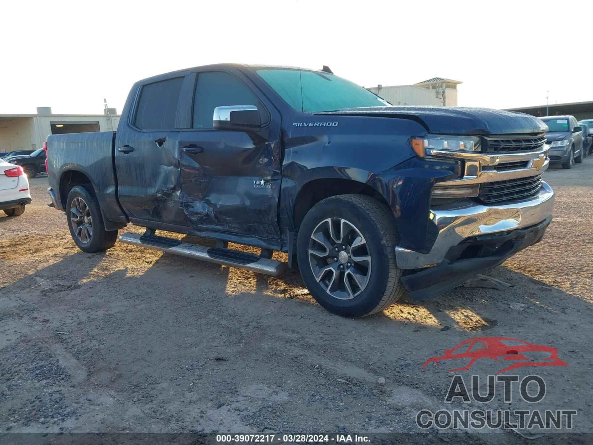 CHEVROLET SILVERADO 1500 2020 - 3GCPWCED3LG158181