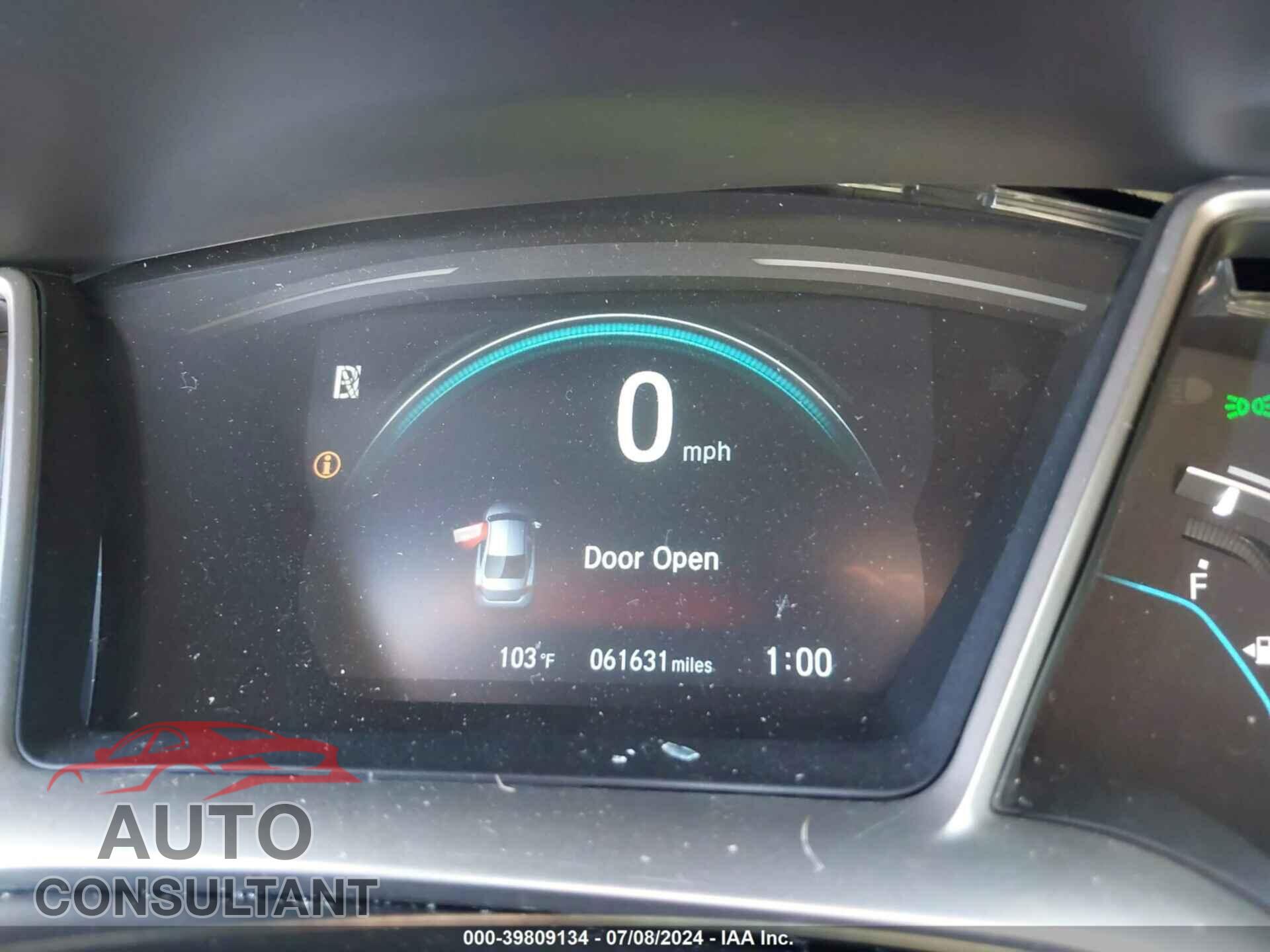 HONDA CIVIC 2017 - 19XFC2F78HE070219