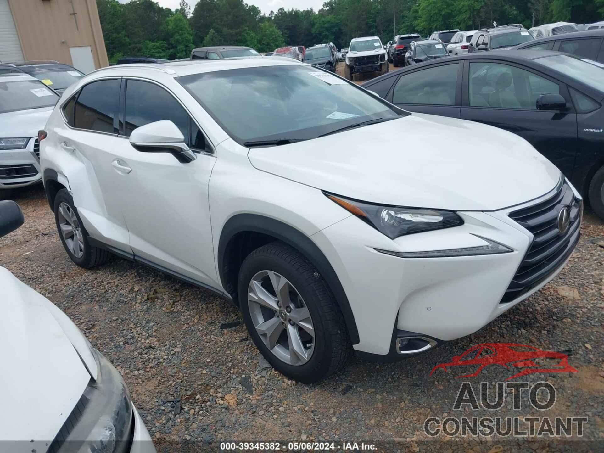 LEXUS NX 200T 2017 - JTJYARBZ5H2084717