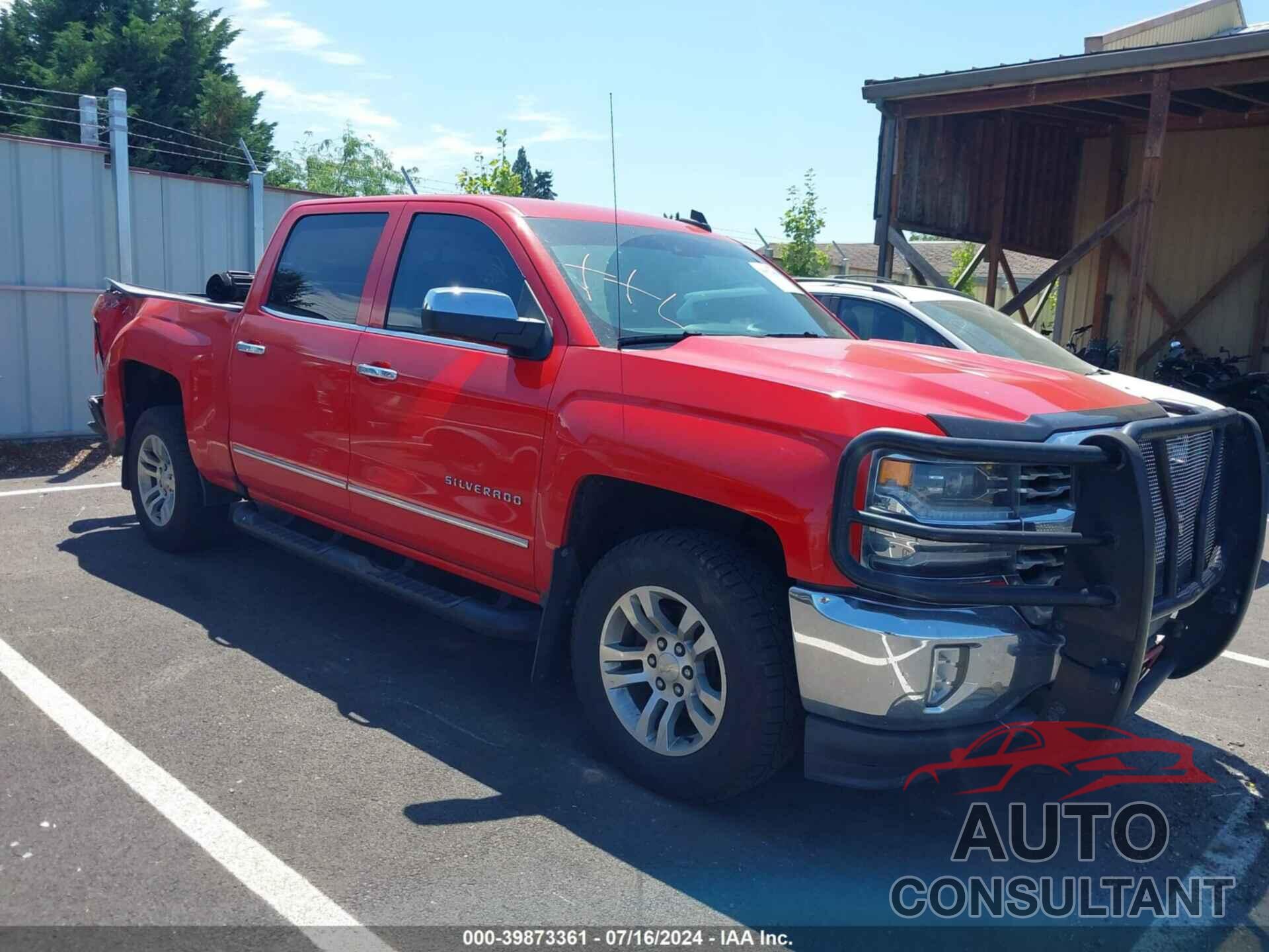 CHEVROLET SILVERADO 1500 2018 - 3GCUKSEC2JG244773