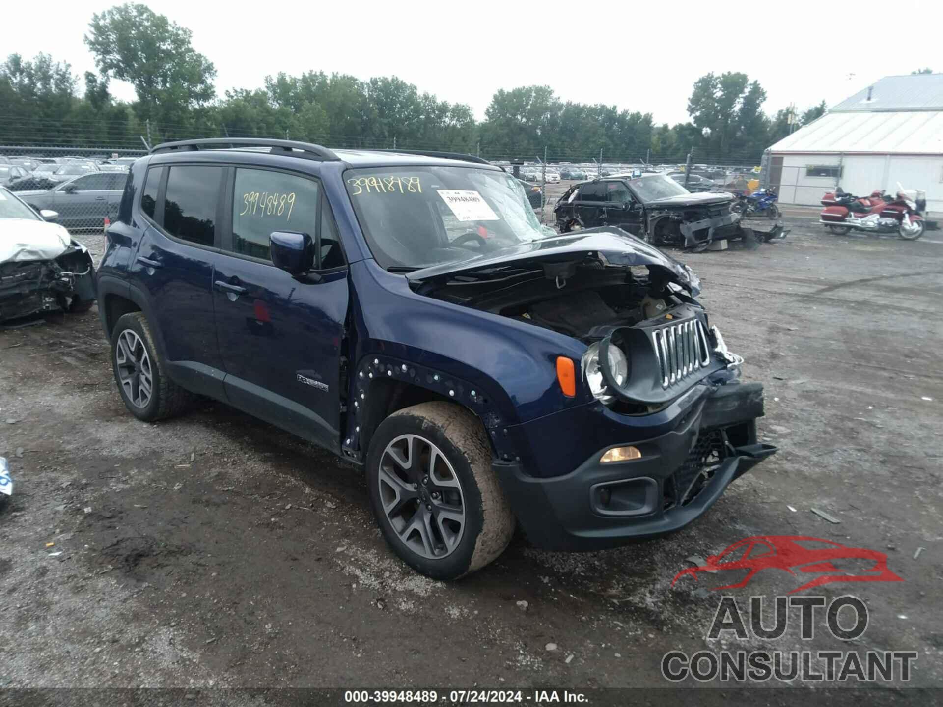 JEEP RENEGADE 2016 - ZACCJBBT7GPD00507