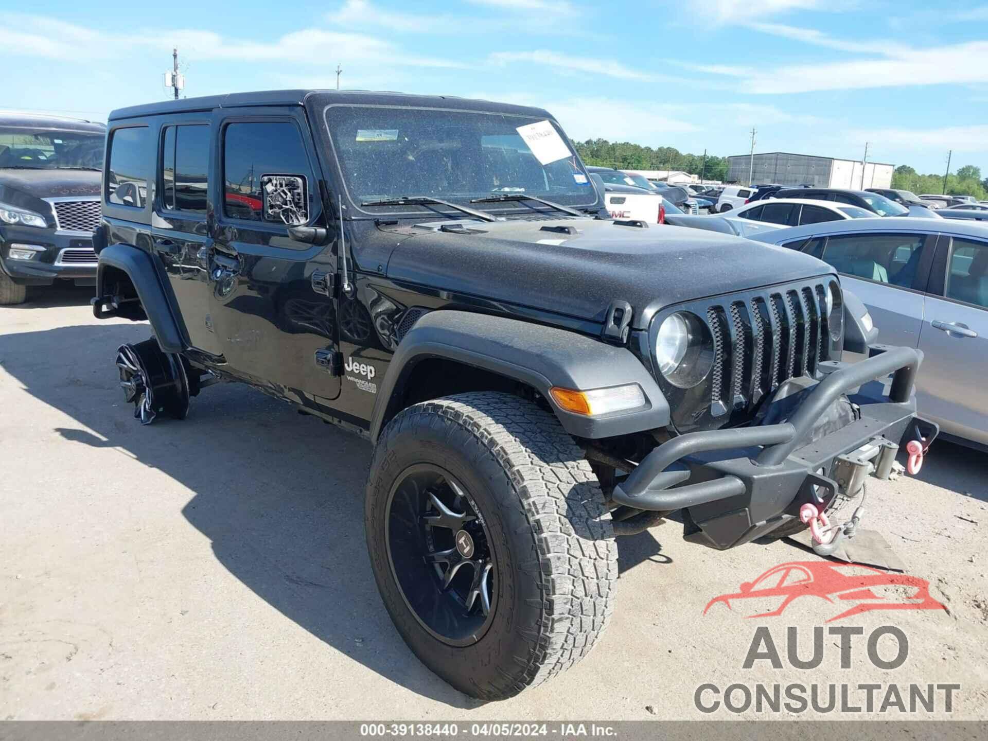 JEEP WRANGLER UNLIMITED 2018 - 1C4HJXDG0JW317260