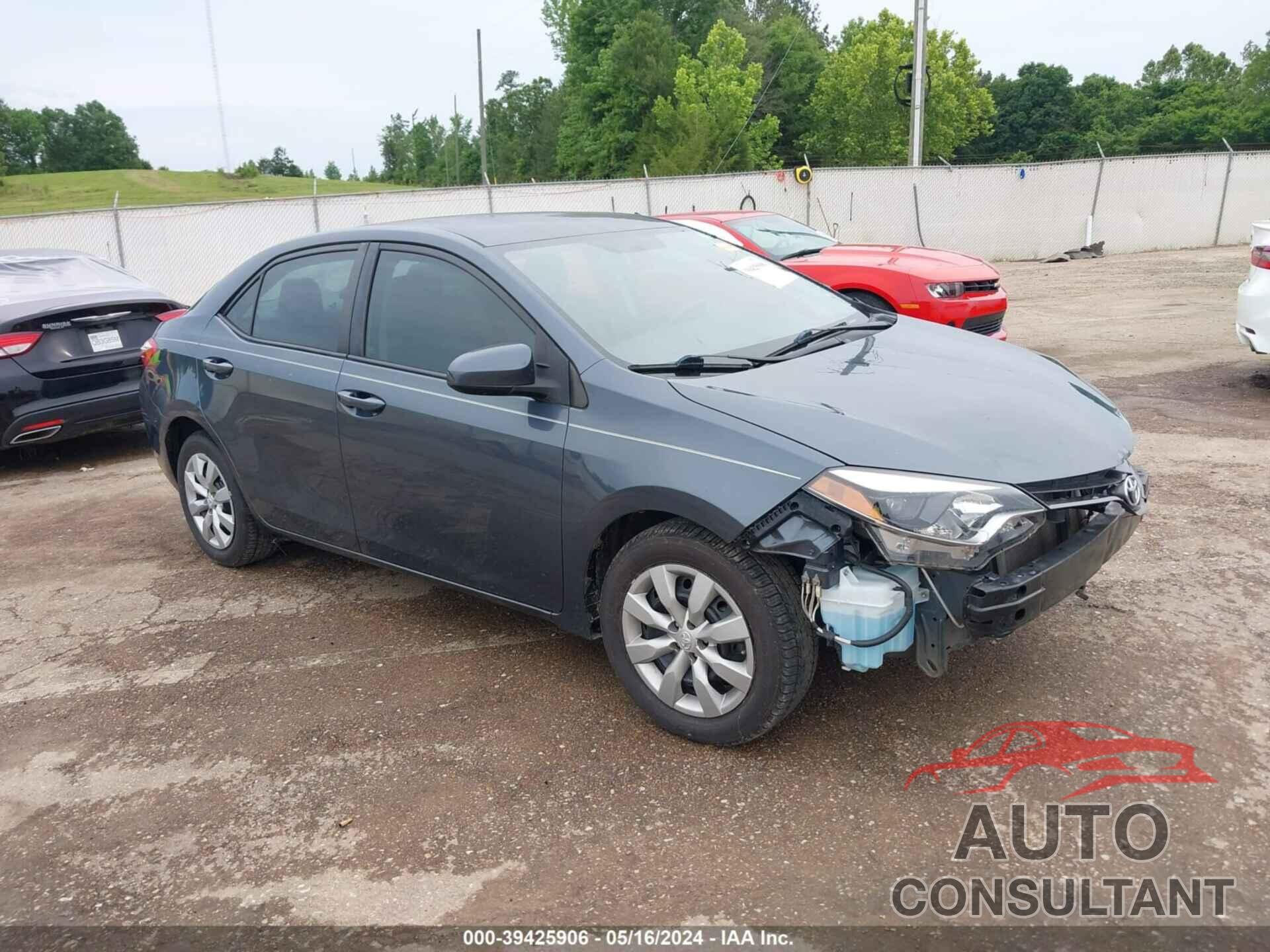 TOYOTA COROLLA 2016 - 2T1BURHE6GC533214