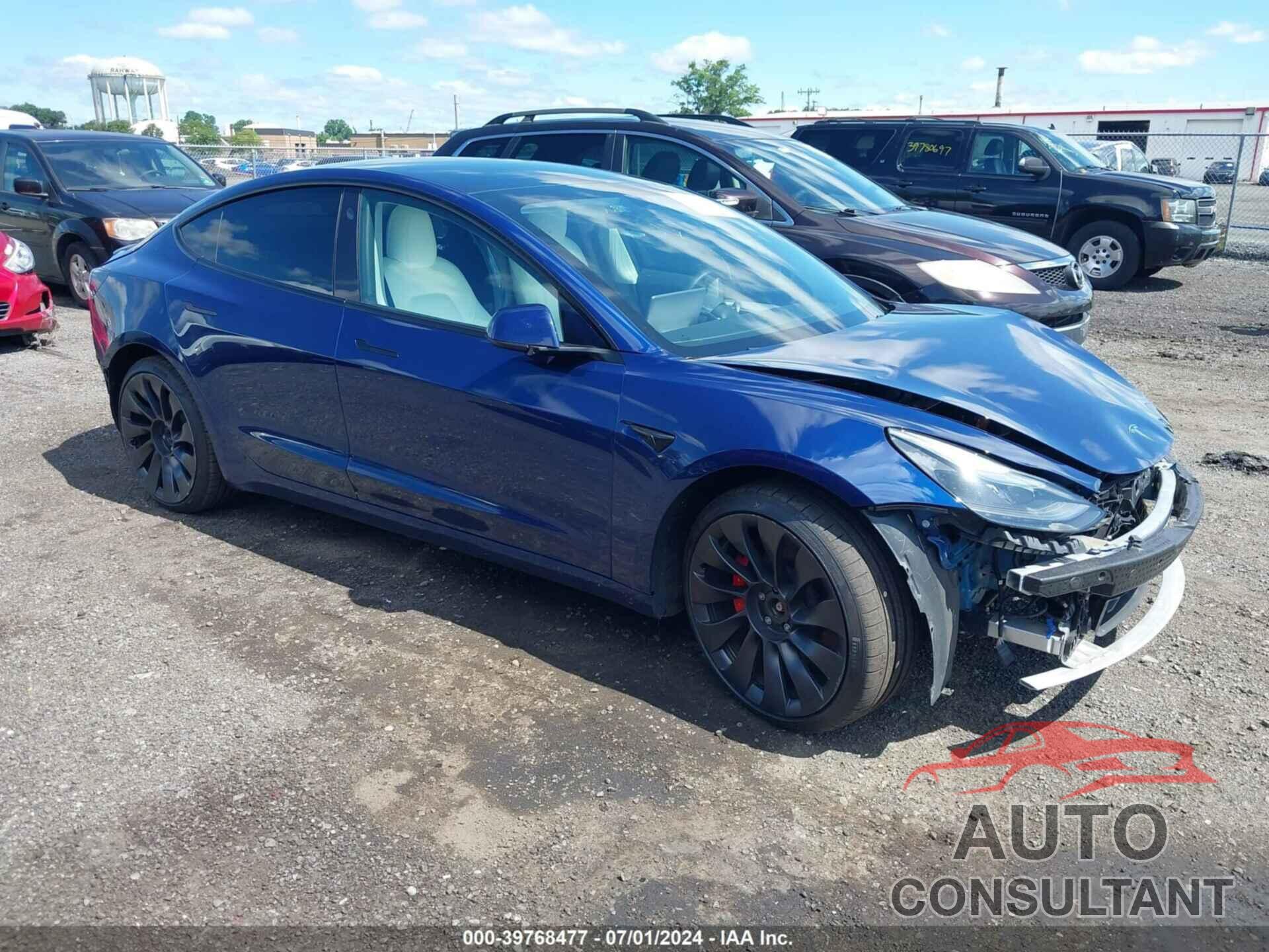 TESLA MODEL 3 2022 - 5YJ3E1EC4NF263740