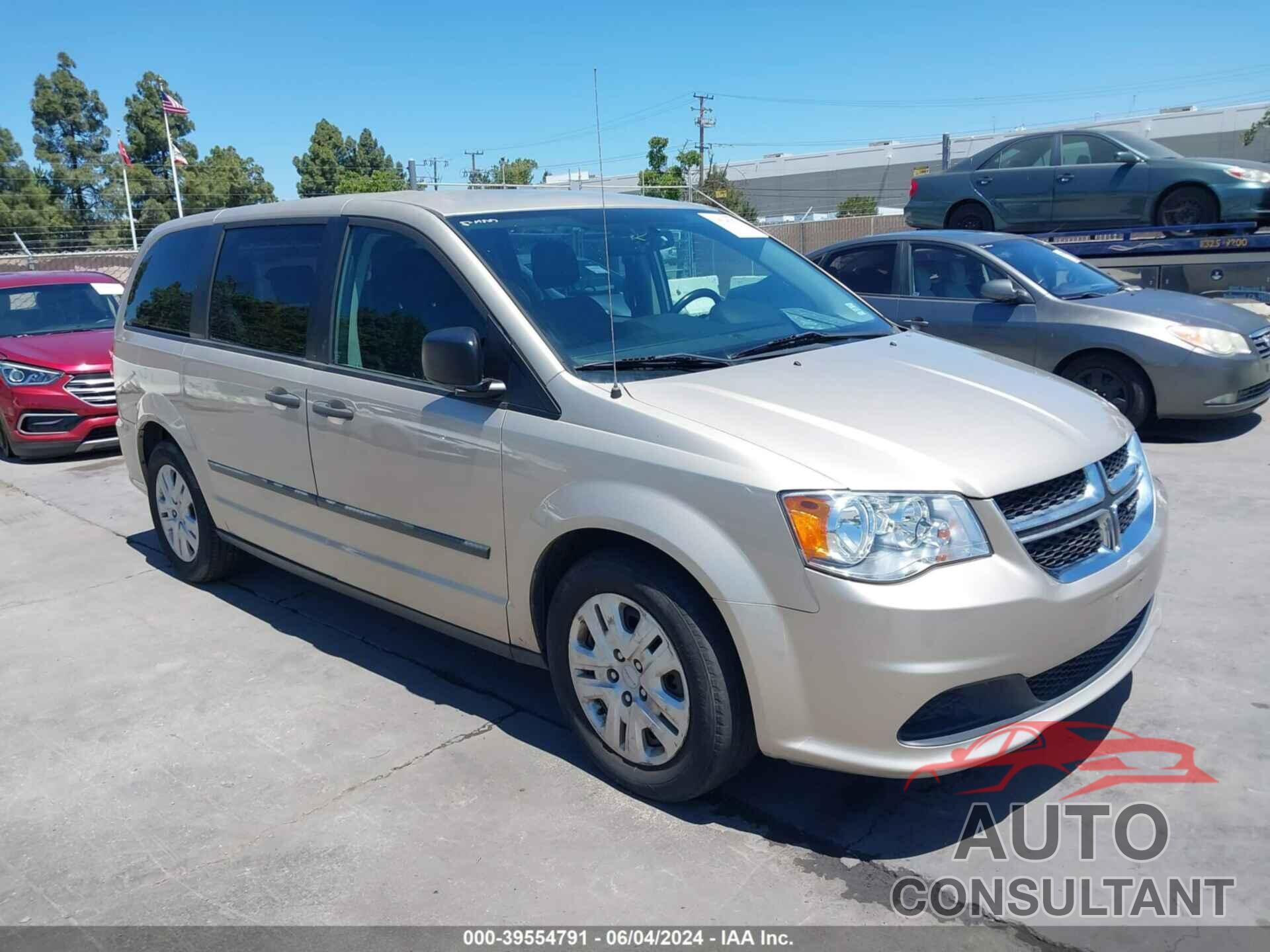 DODGE GRAND CARAVAN 2016 - 2C4RDGBG9GR115422